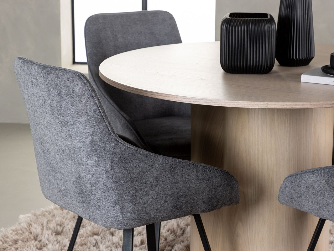 Jedilniški komplet Dallas 4357 (Svetel les)