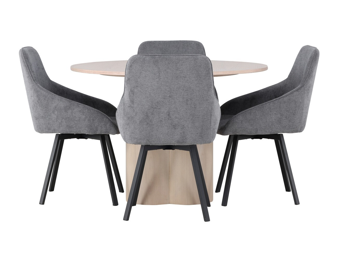 Jedilniški komplet Dallas 4357 (Svetel les)