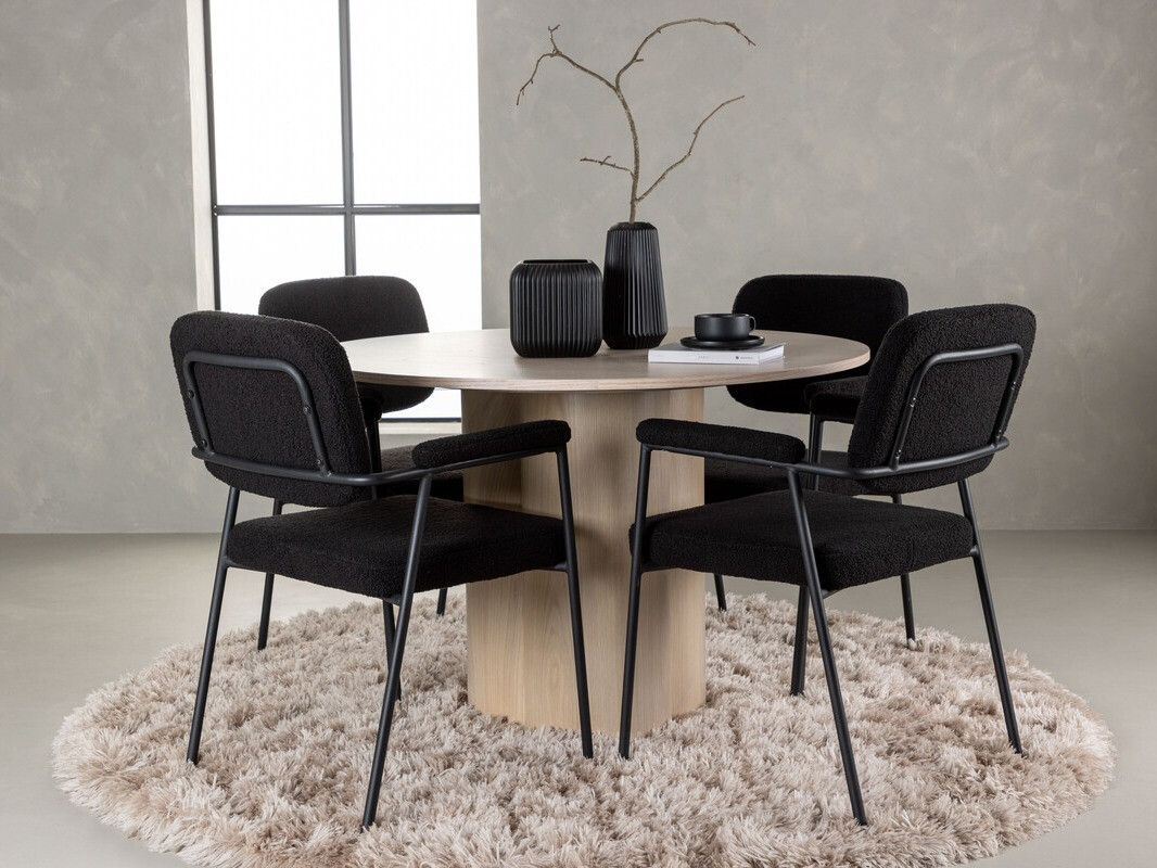 Jedilniški komplet Dallas 4358 (Svetel les)