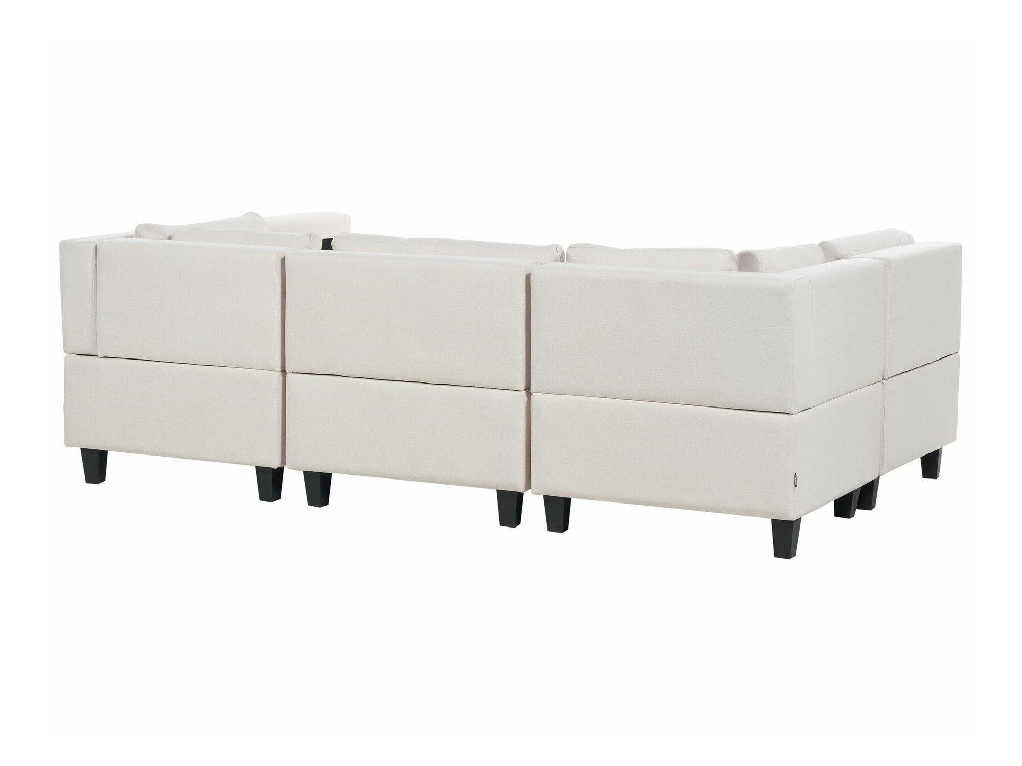 Modularna kotna sedežna garnitura Elbmeli 104 (Bež)