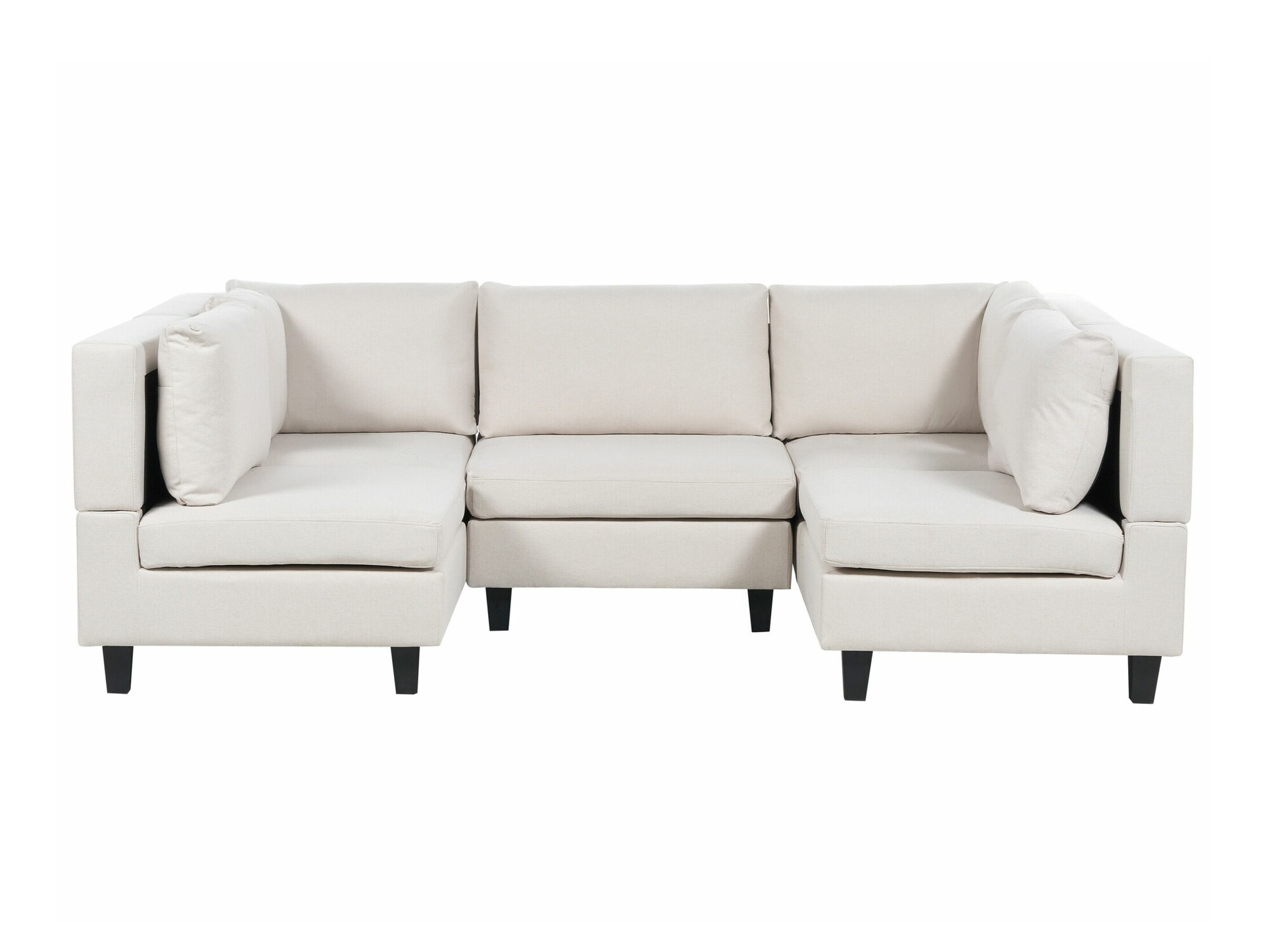 Modularna kotna sedežna garnitura Elbmeli 104 (Bež)