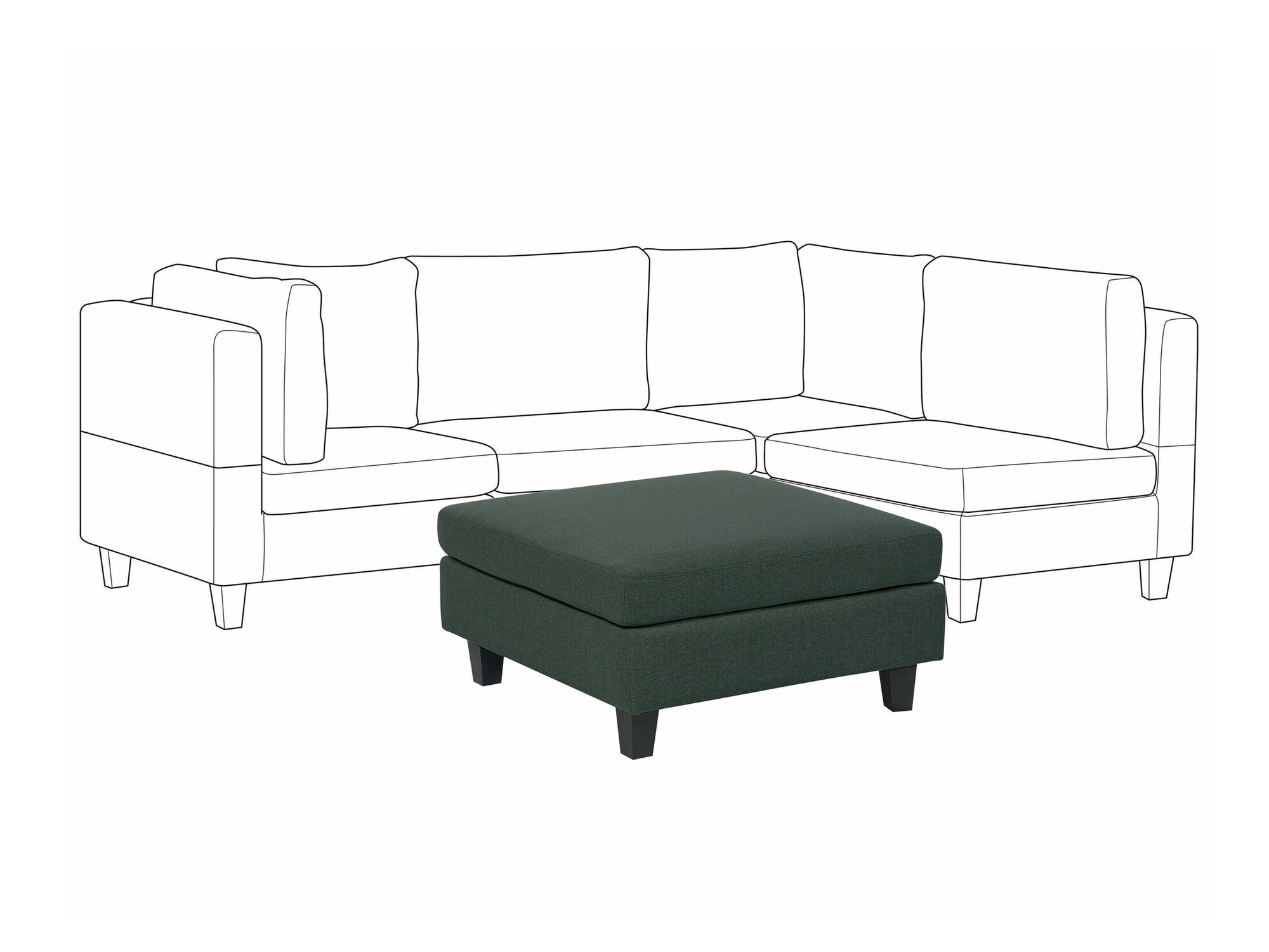 Tabure Elbmeli 103 (Zelena)