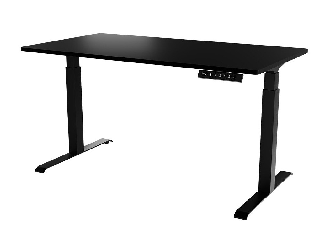 Dvižna pisalna miza Charlotte 195 (Črna)