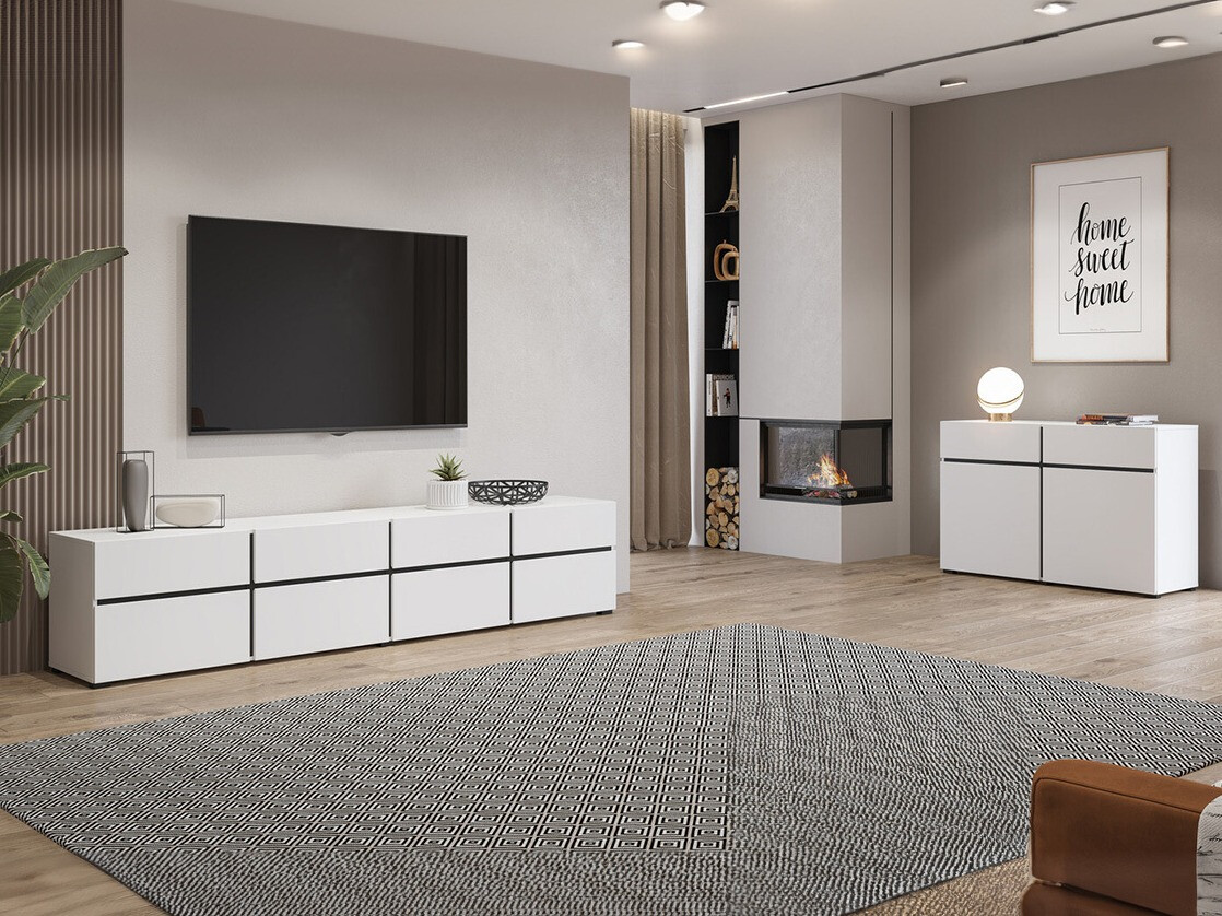 Komoda Alfere 104 (Bela)