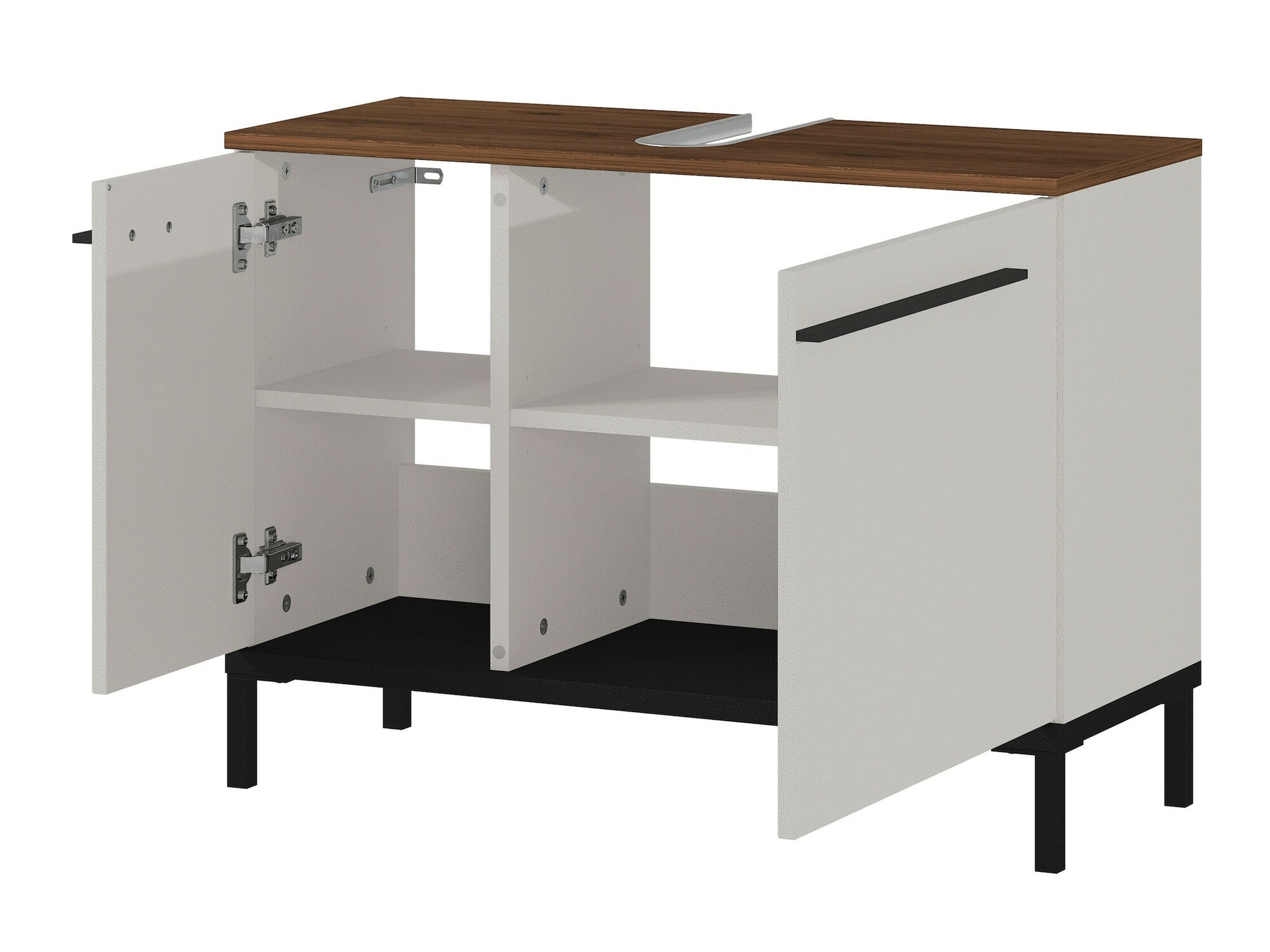 Kopalniški komplet Ruvlevu 105 (Svetlo siva + Oreh)