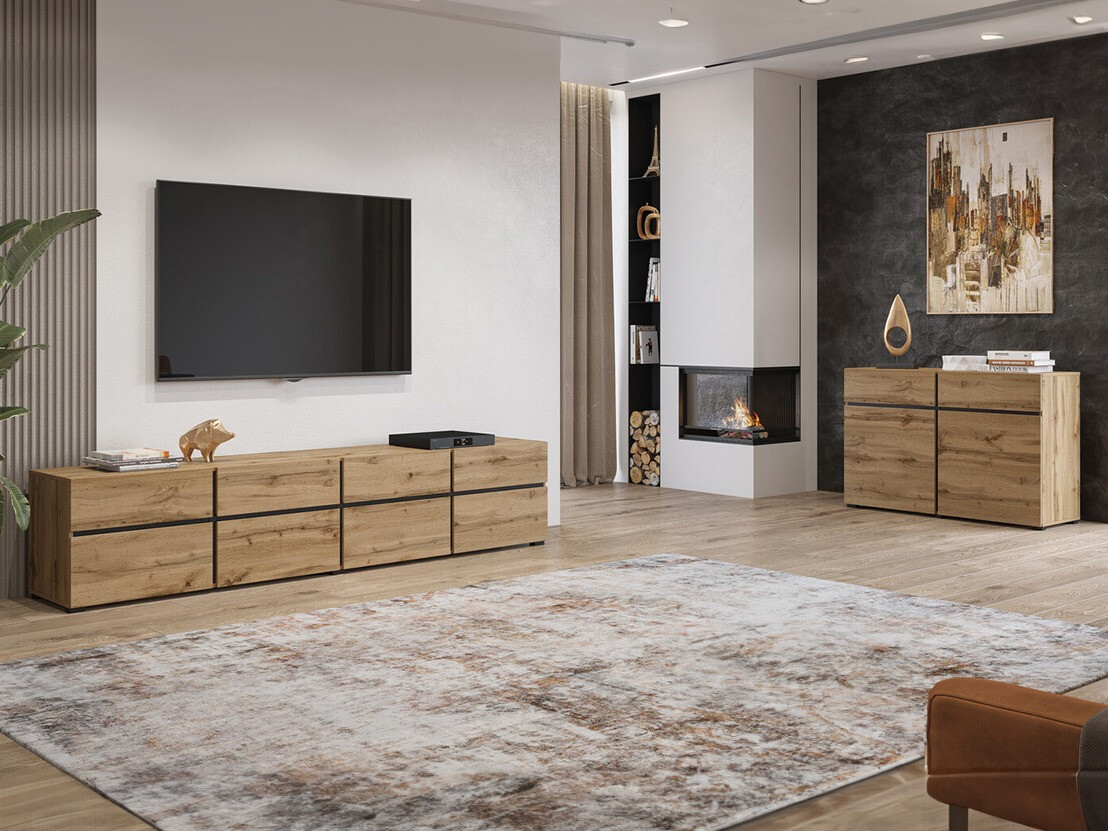 TV-omarica Alfere 101 (Wotan hrast)