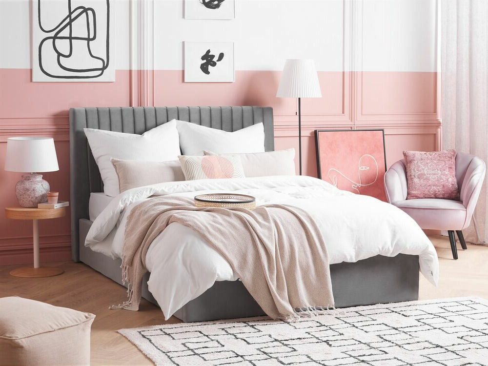 Postelja Berwyn 1775 (Siva)