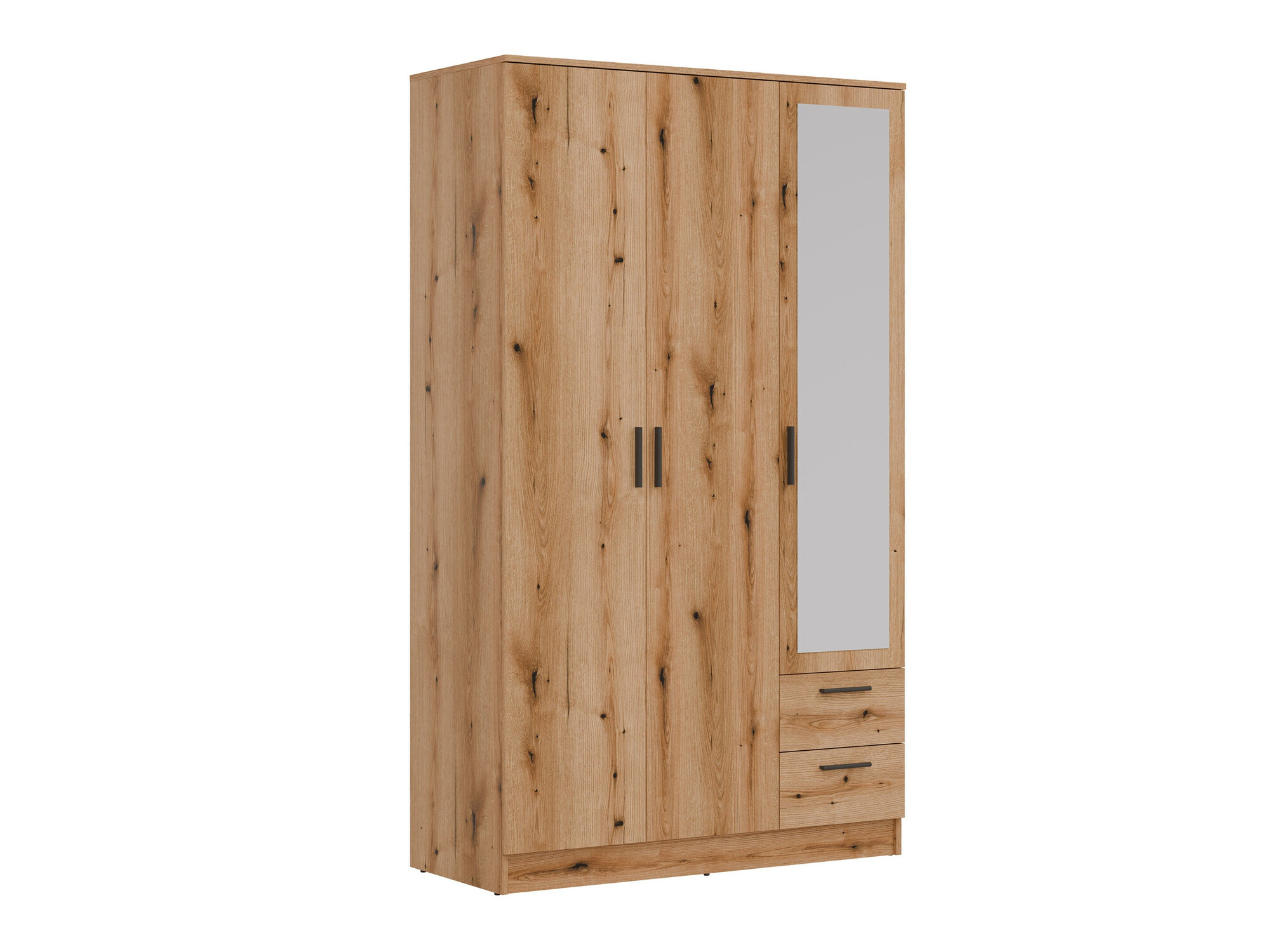 Garderobna omara Orlando 222 (Lahki hrast)