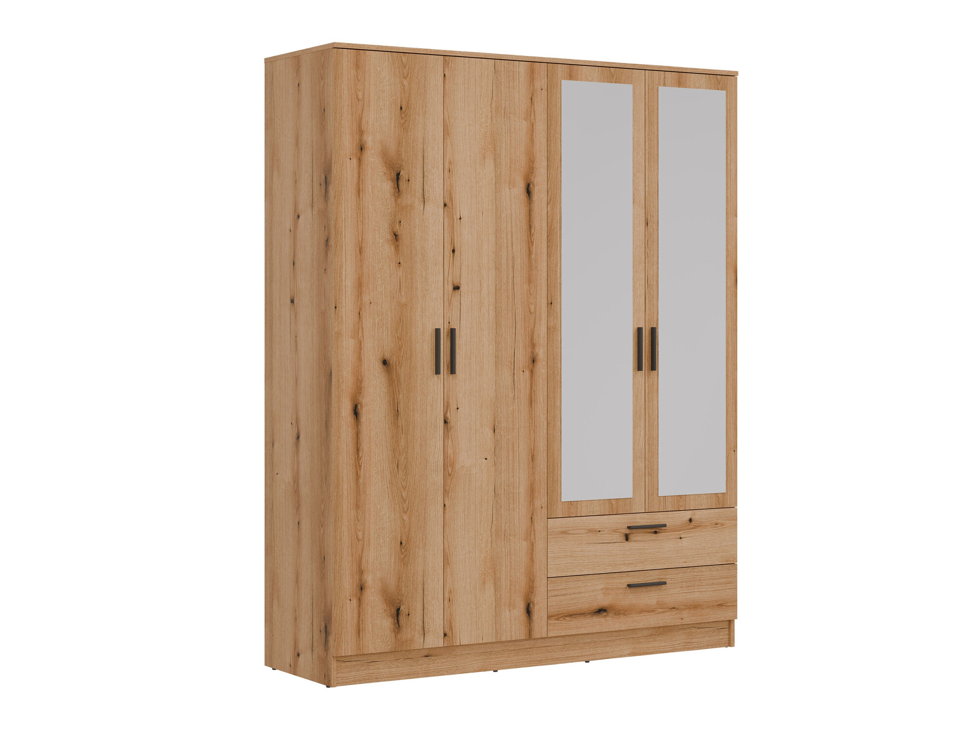 Garderobna omara Orlando 223 (Lahki hrast)
