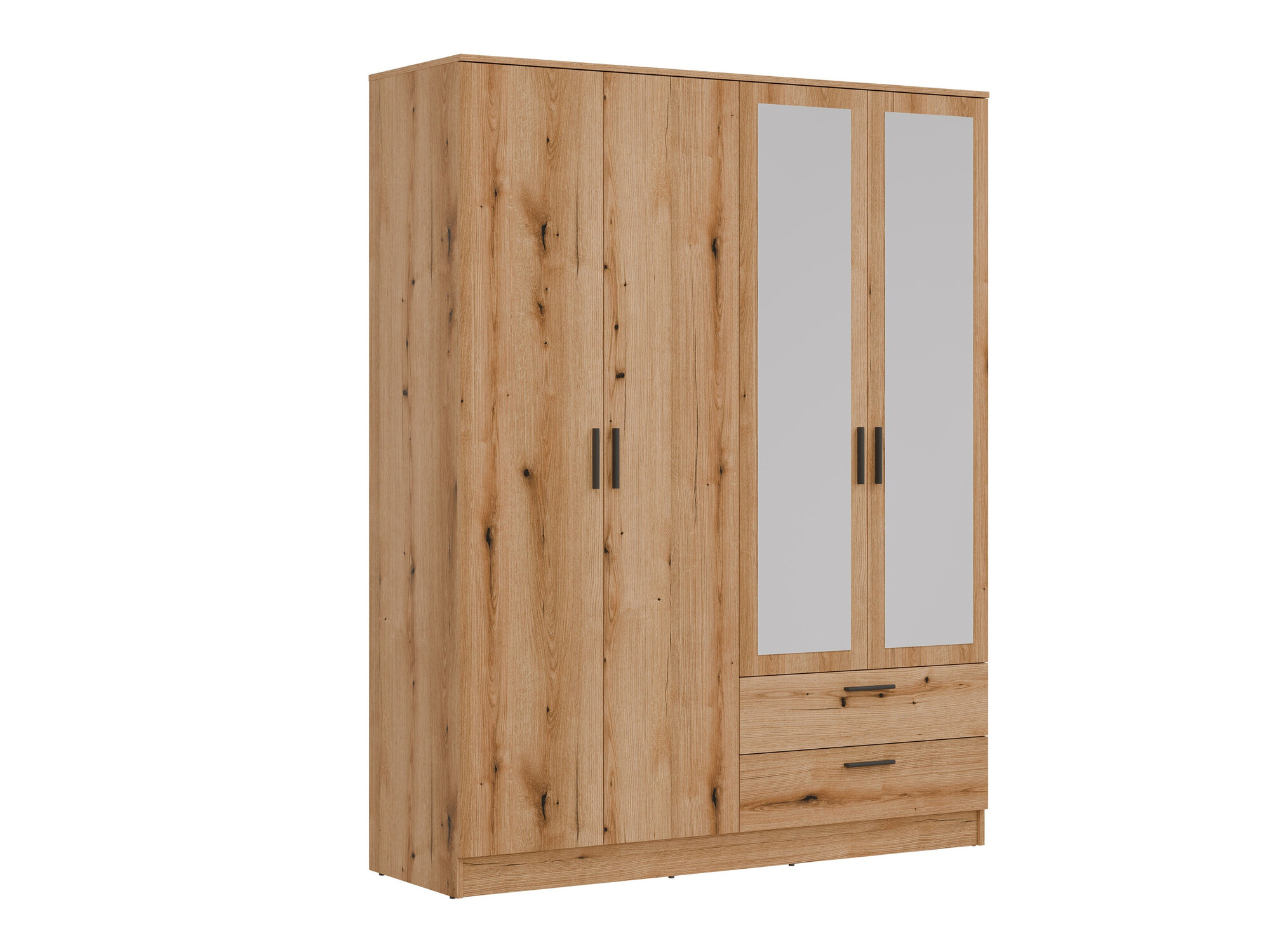 Garderobna omara Orlando 223 (Lahki hrast)