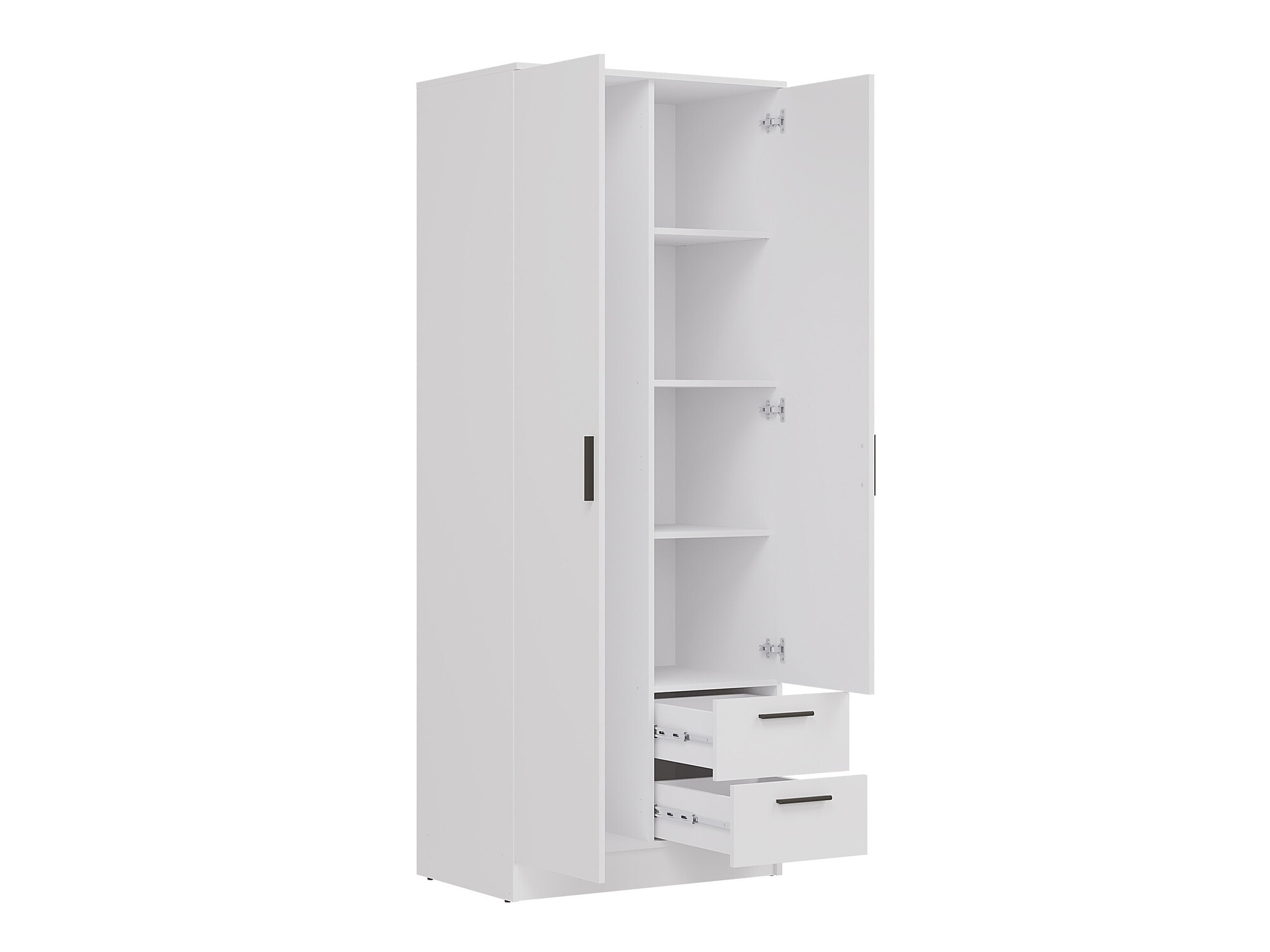 Garderobna omara Orlando 224 (Bela)