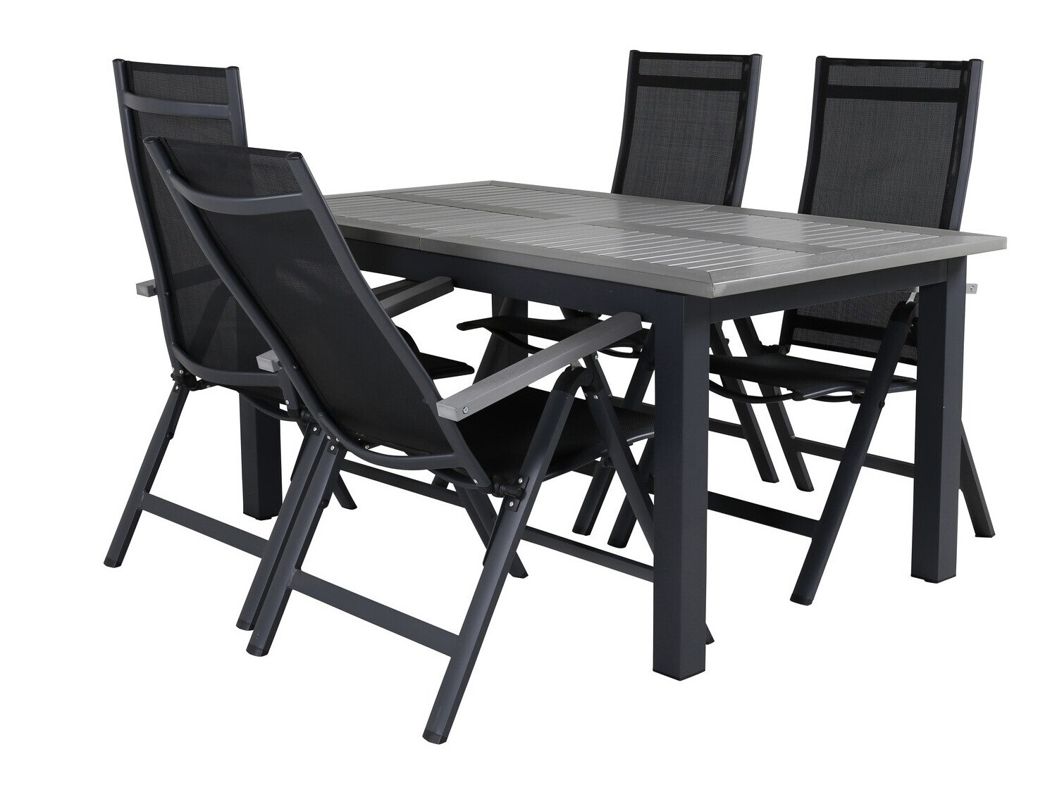 Komplet mize in stolov Dallas 2297