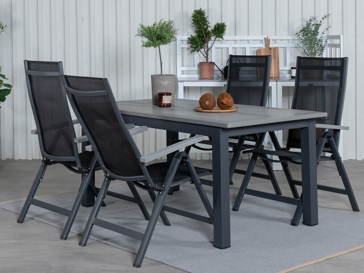 Komplet mize in stolov Dallas 2297