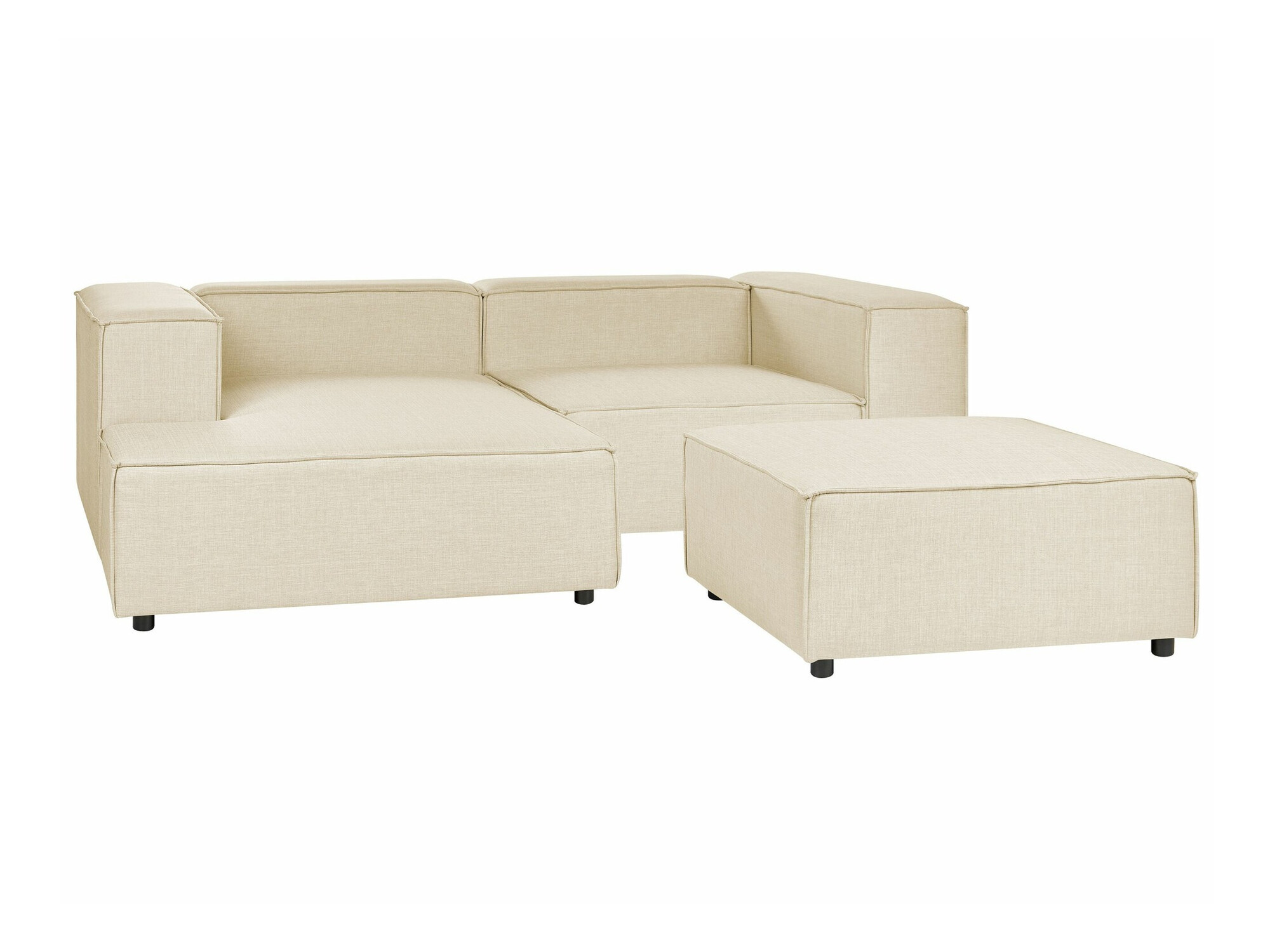 Modularna kotna sedežna garnitura Enofloi 104 (Bež)