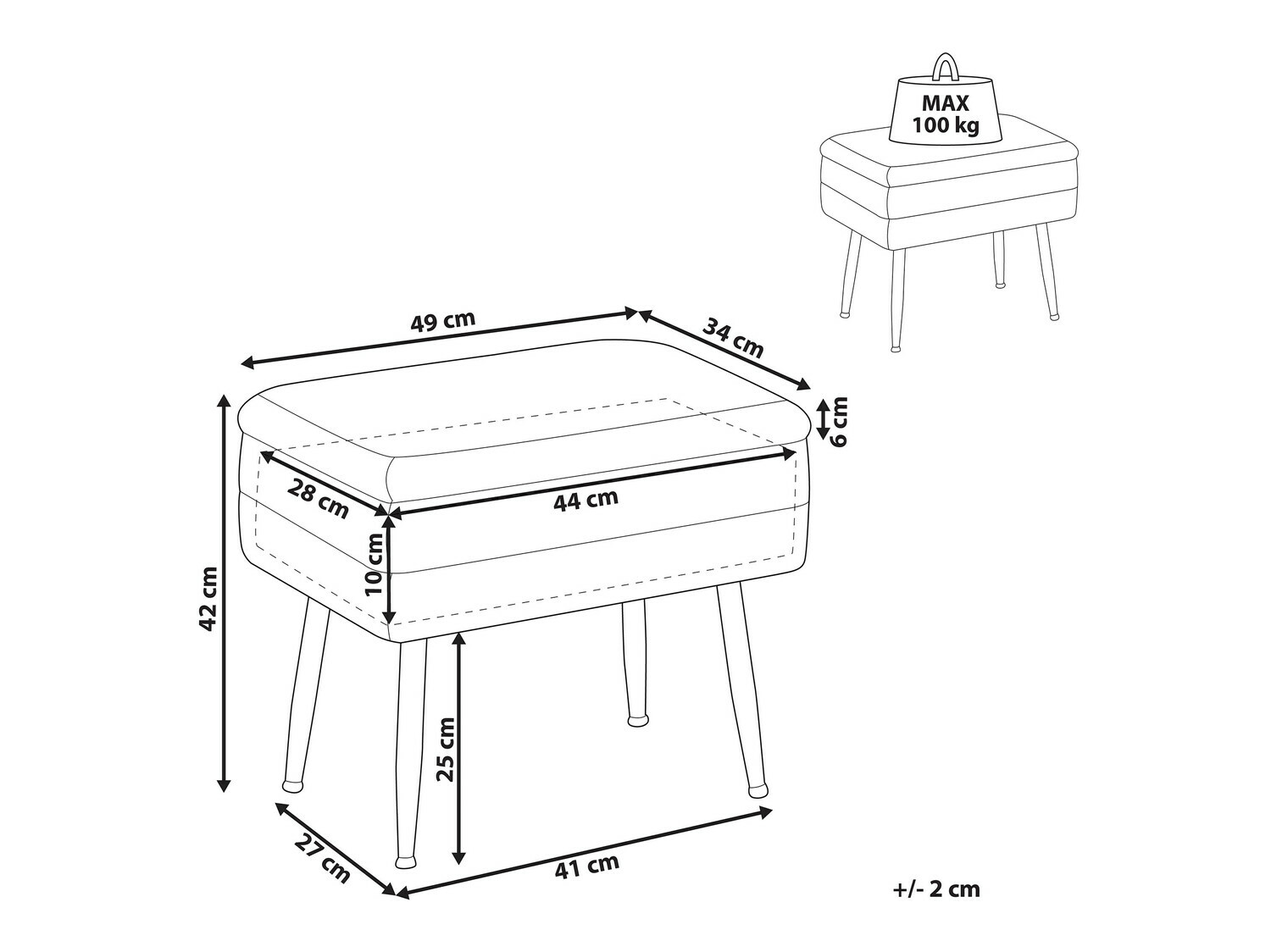 Tabure Berwyn 864 (Temno zelena)