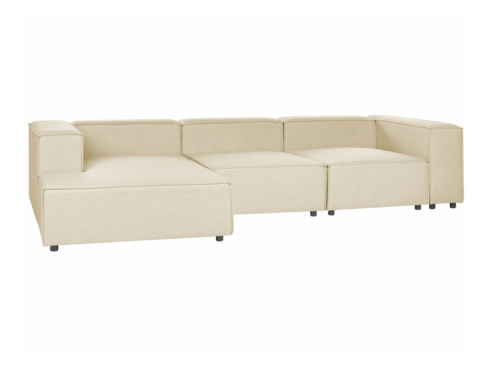 Modularna kotna sedežna garnitura Enofloi 105 (Bež)