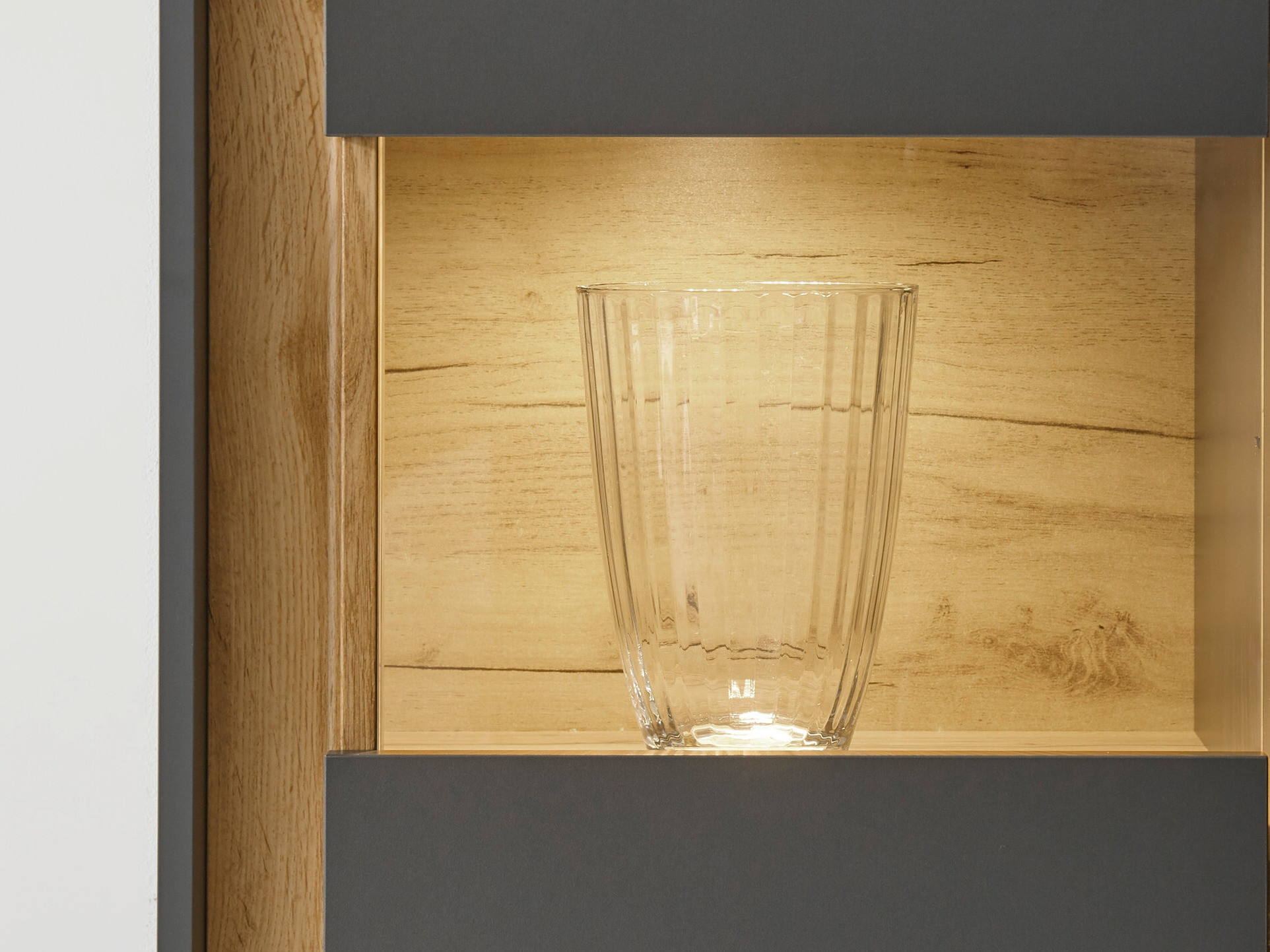 Regal Elbsori 100 (Antracit + Wotan hrast)