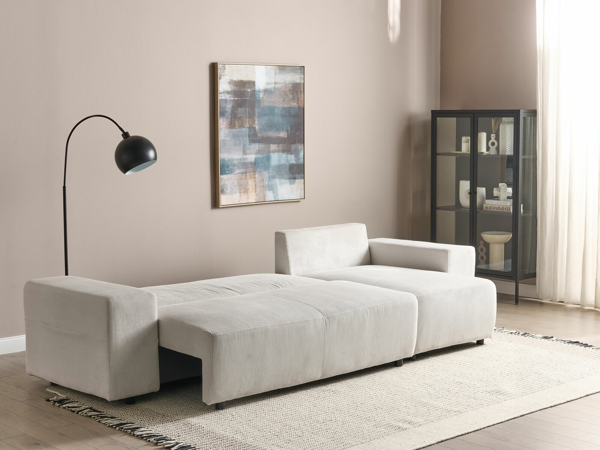 Kotna garnitura Berwyn 1801 (Bež)