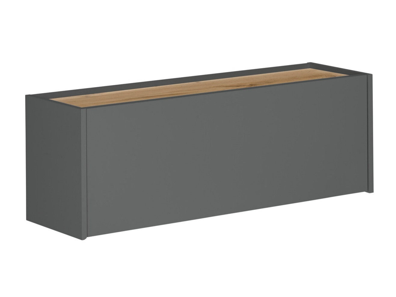 Stenska omarica Elbsori 109 (Antracit + Wotan hrast)