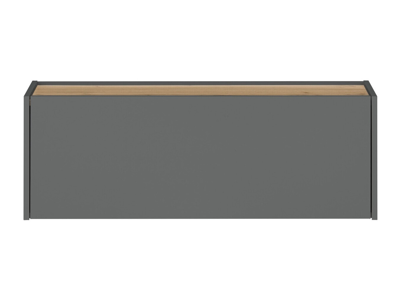 Stenska omarica Elbsori 109 (Antracit + Wotan hrast)