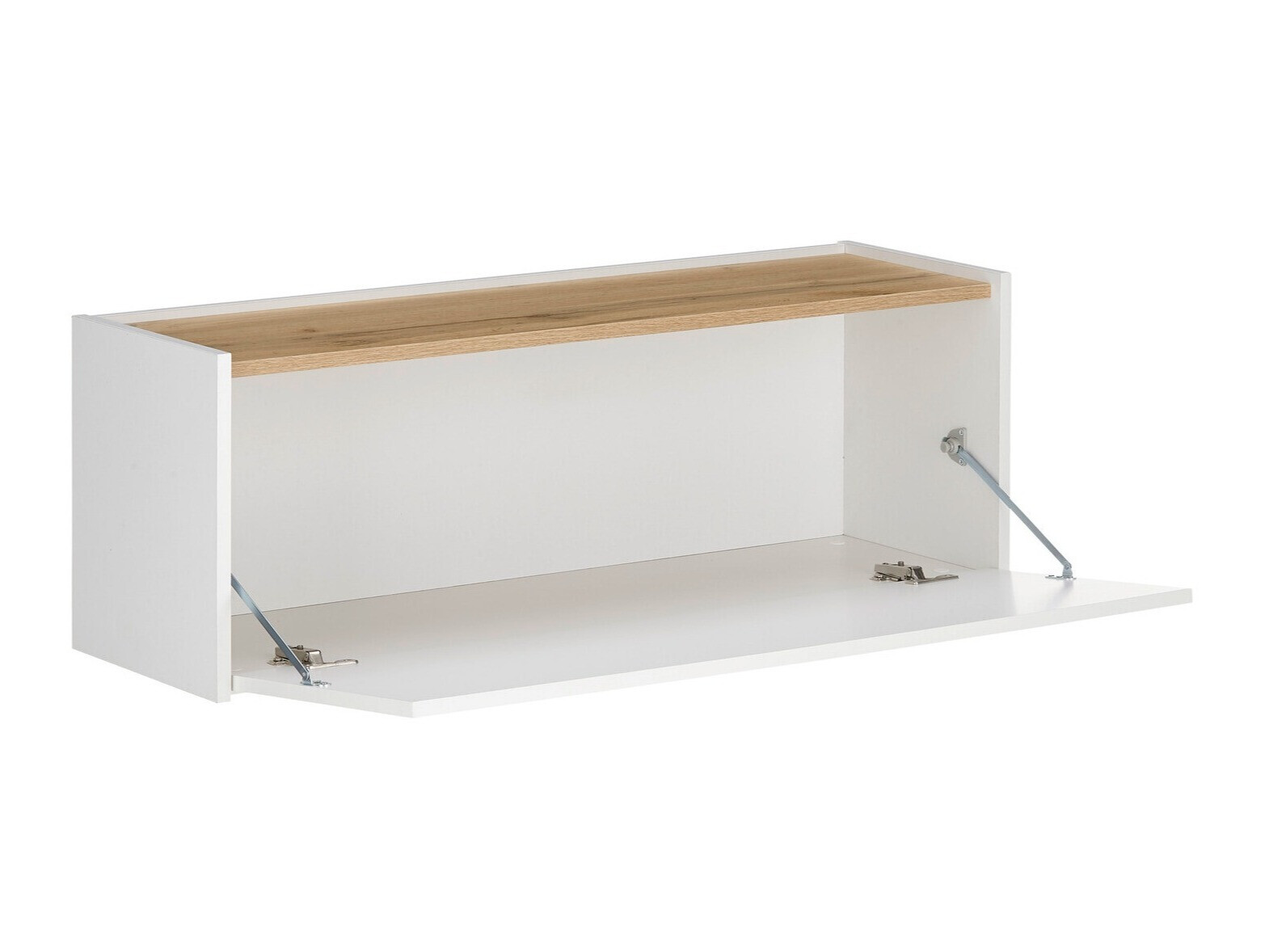 Stenska omarica Elbsori 109 (Bela + Wotan hrast)