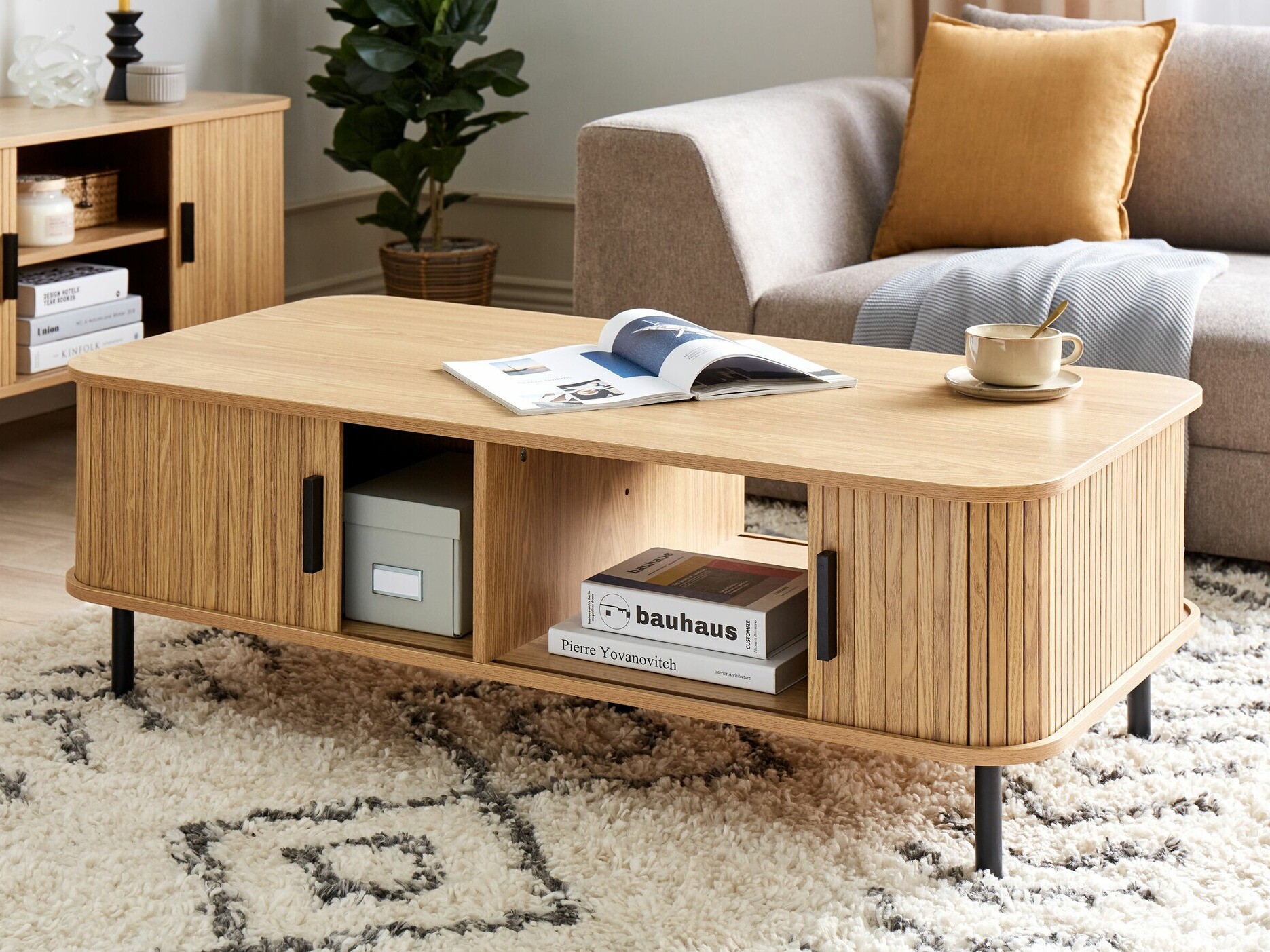 Klubska mizica Fencalu 107 (Svetel les)