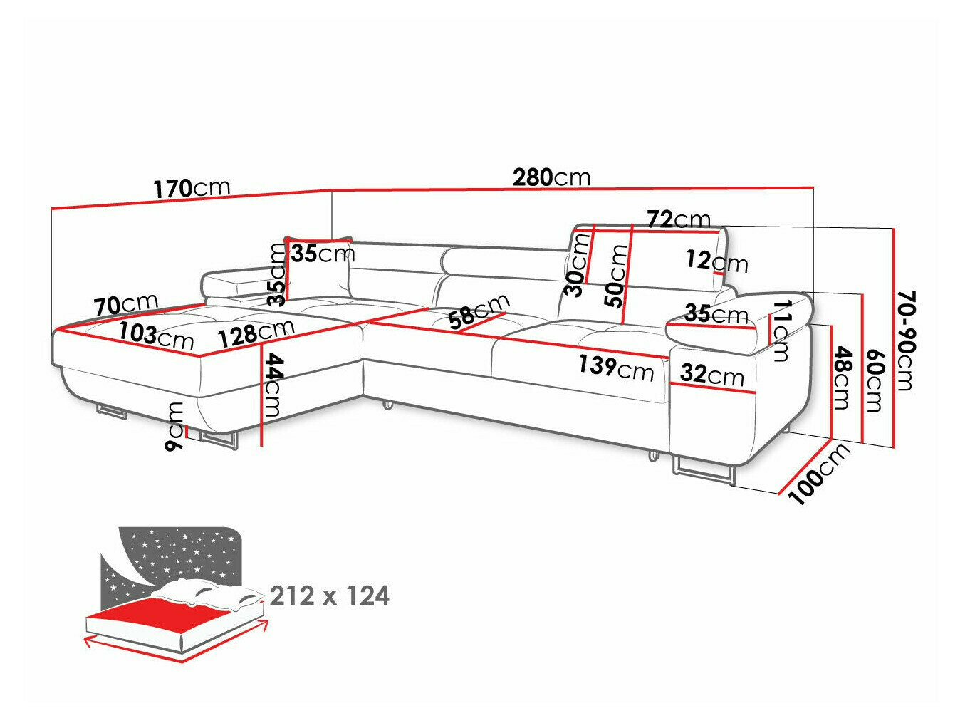 Kotna garnitura Comfivo Eliferu 102 (Manila 26)