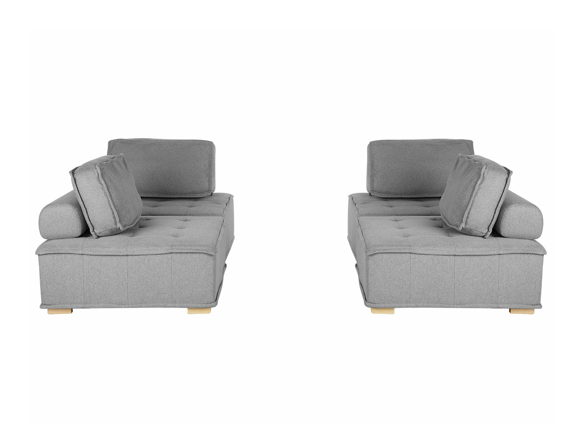 Komplet oblazinjenega pohištva Berwyn 1808 (Siva)