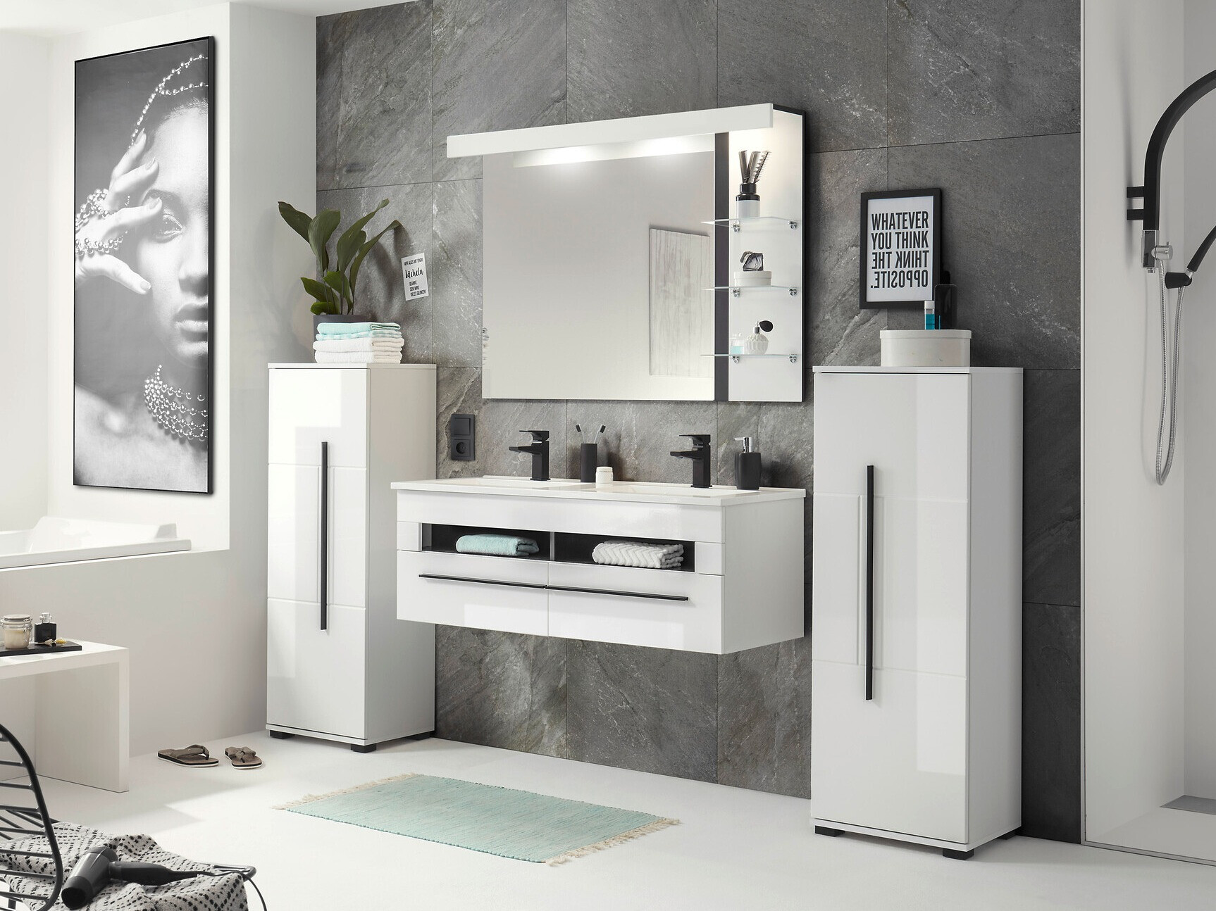 Prostostoječa Kopalniška omarica Torbelu 105