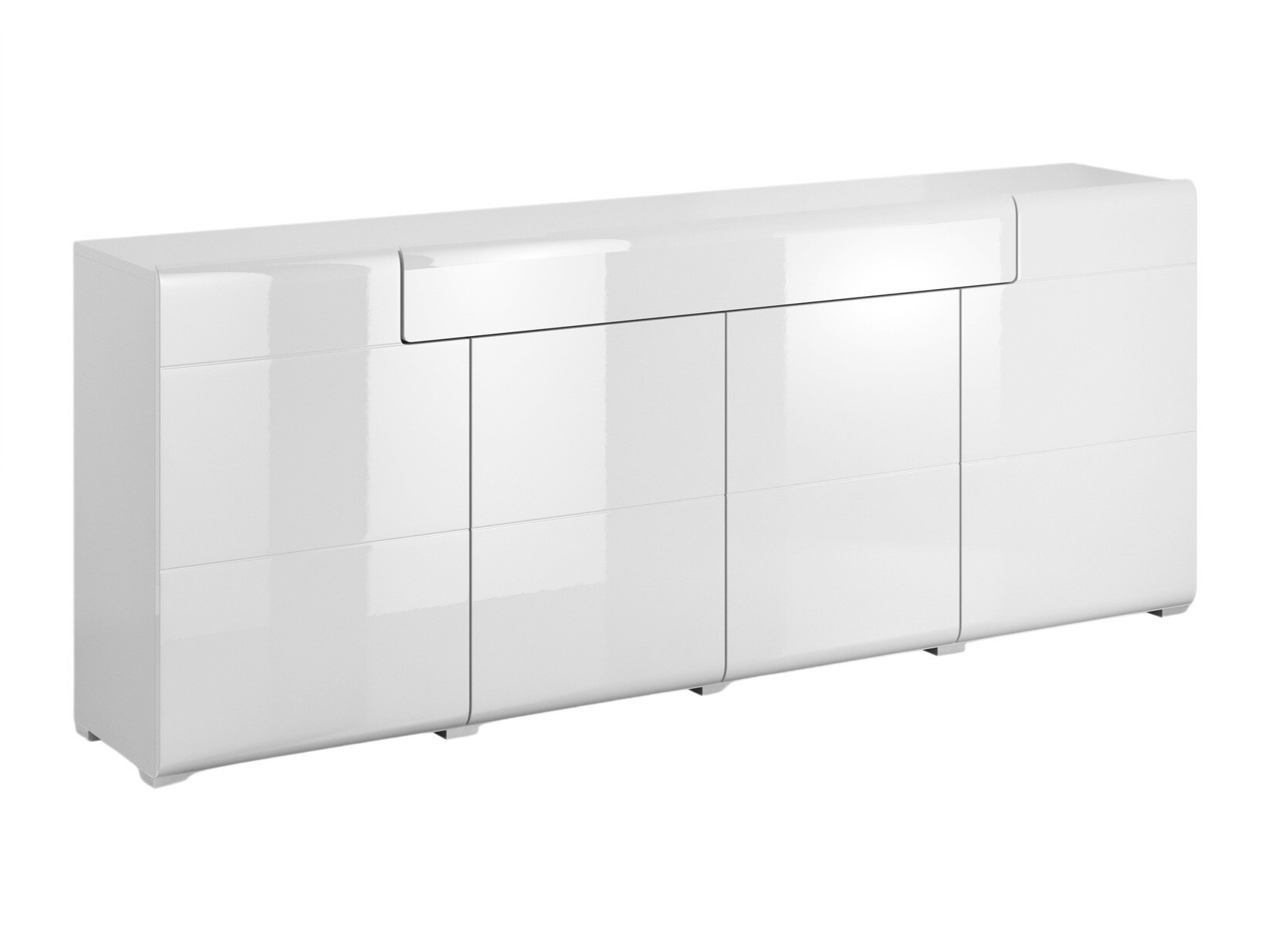 Komoda Torsone 102 (Bela + Sijaj bela)