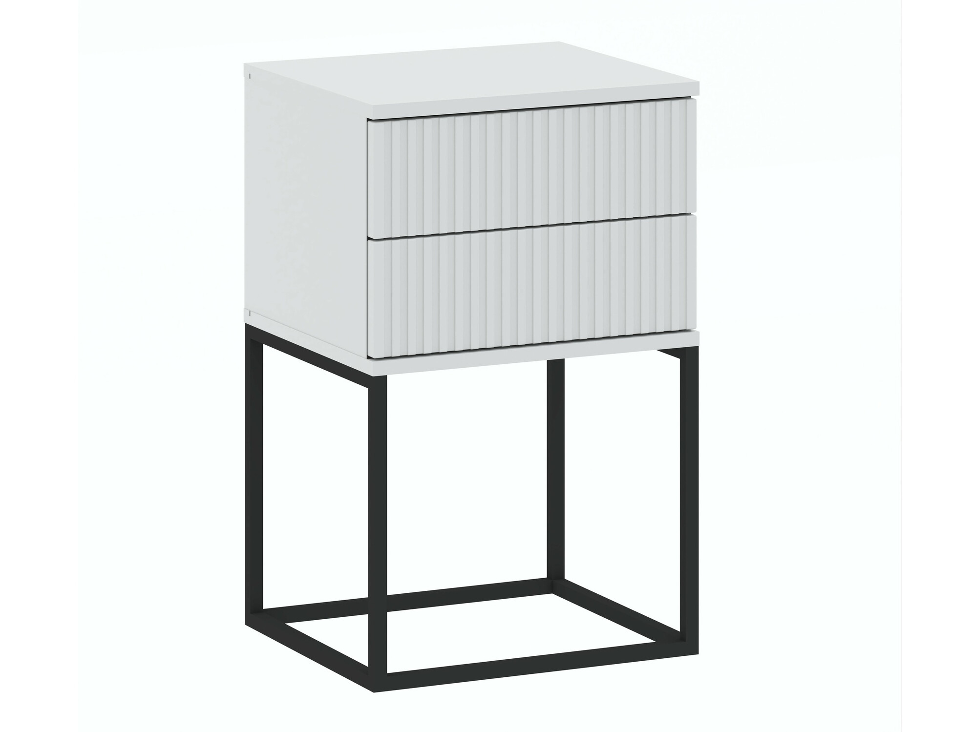 Nočna omarica Bristol 195 (Bela)