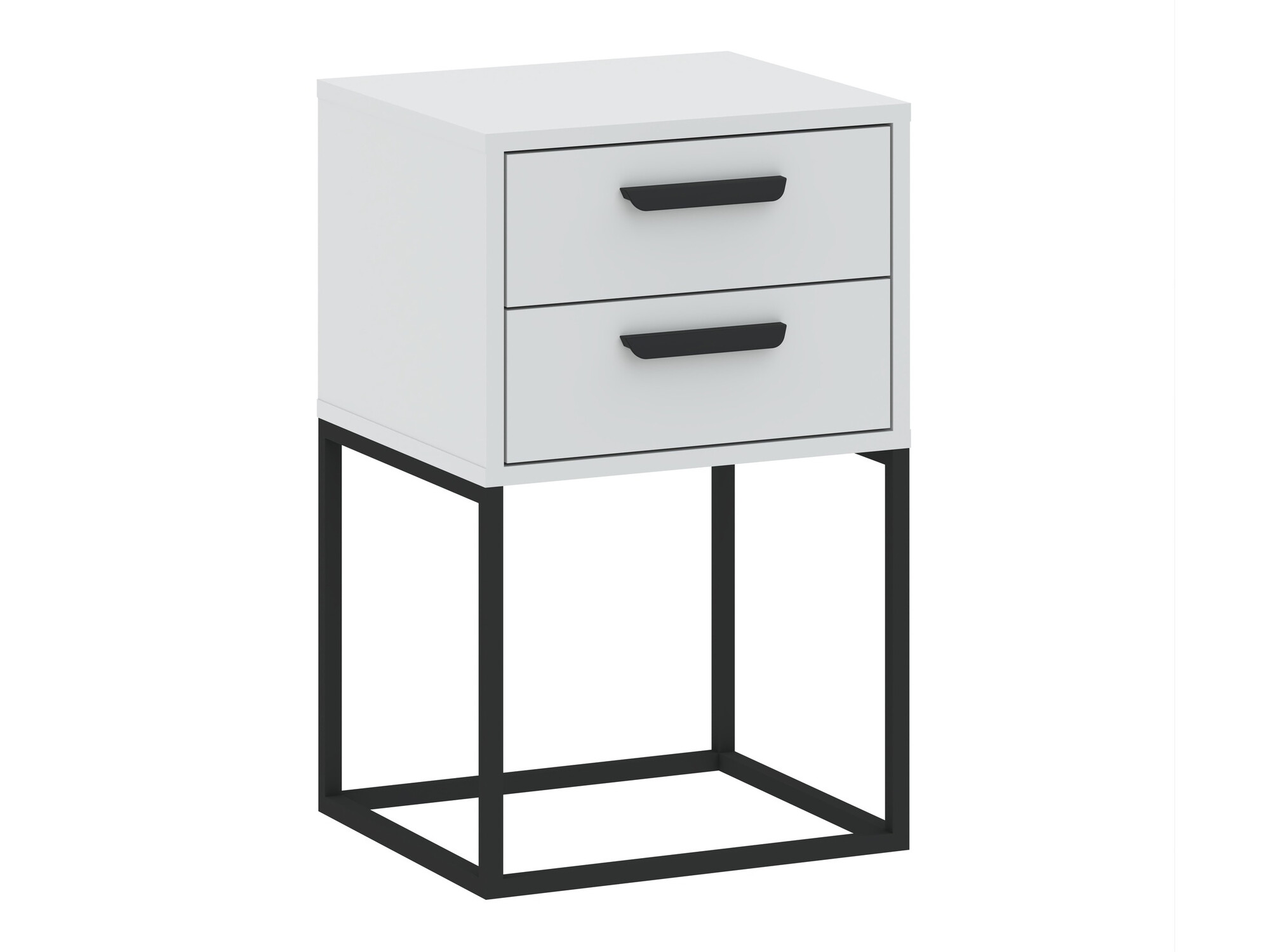 Nočna omarica Bristol 196 (Bela)