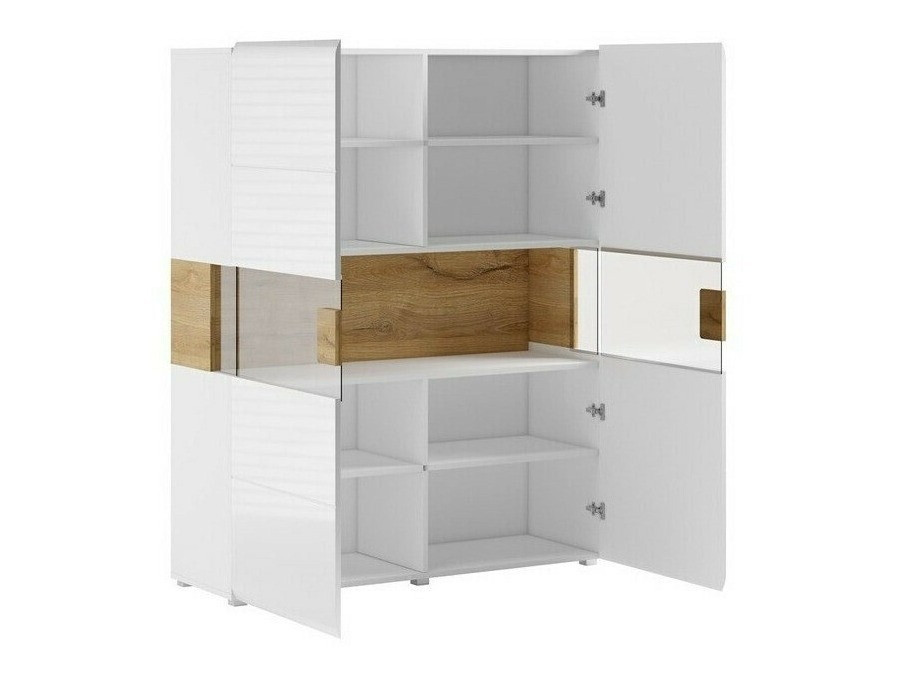 Regal Torsone 107 (Antracit + Gloss antracit + Hrast Grandson)