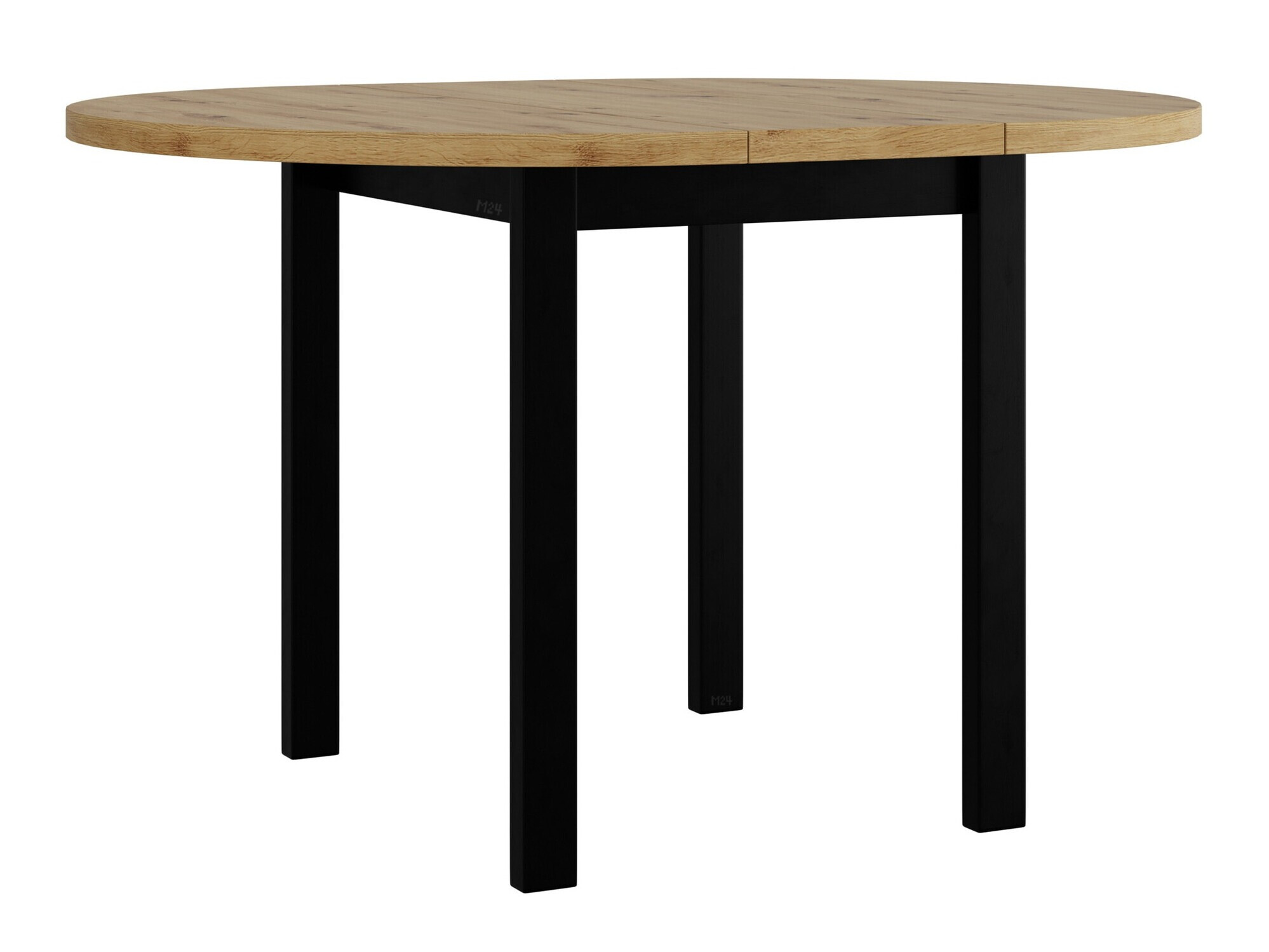 Miza Victorville 355 (Artisan hrast + Črna)