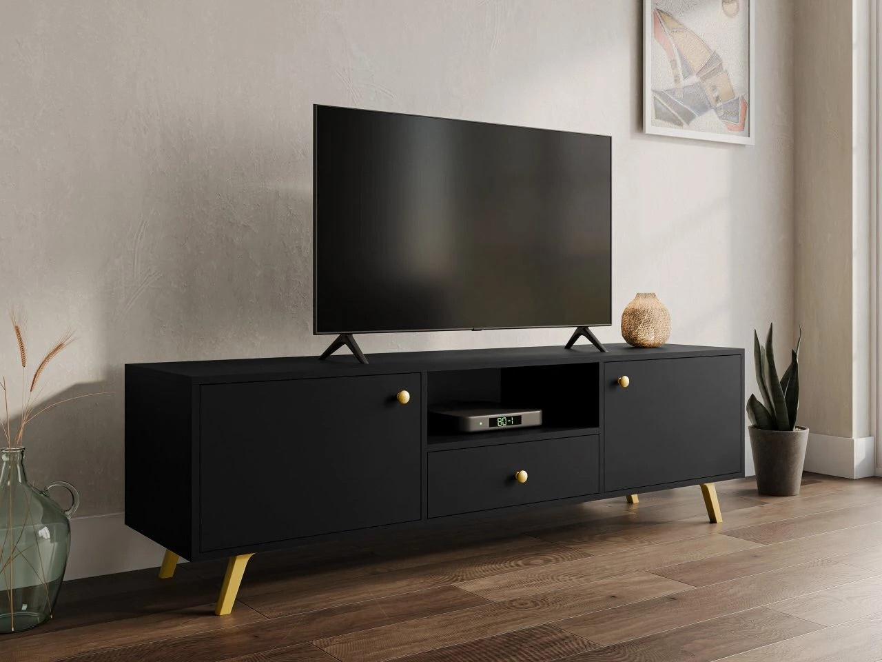 TV-omarica Monfera 104 (Črna)