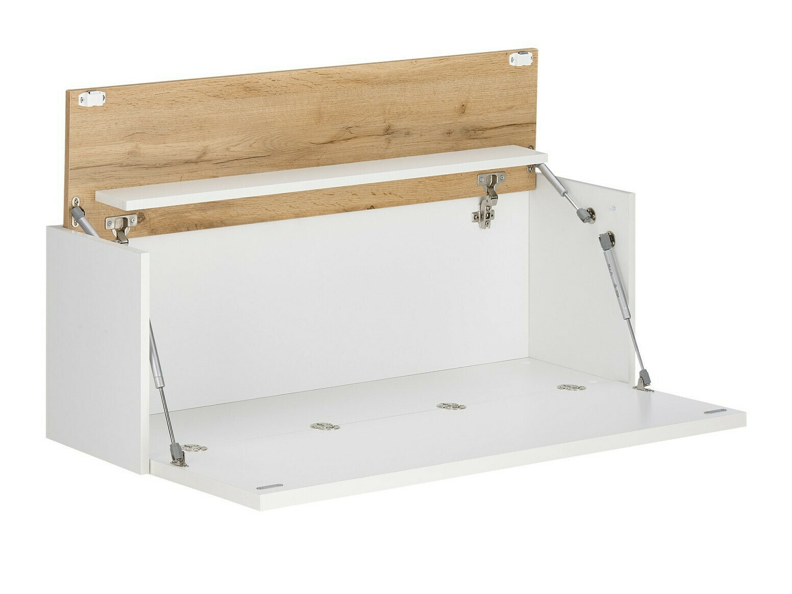 Komplet za dnevno sobo Elbsori 144 (Bela + Wotan hrast)