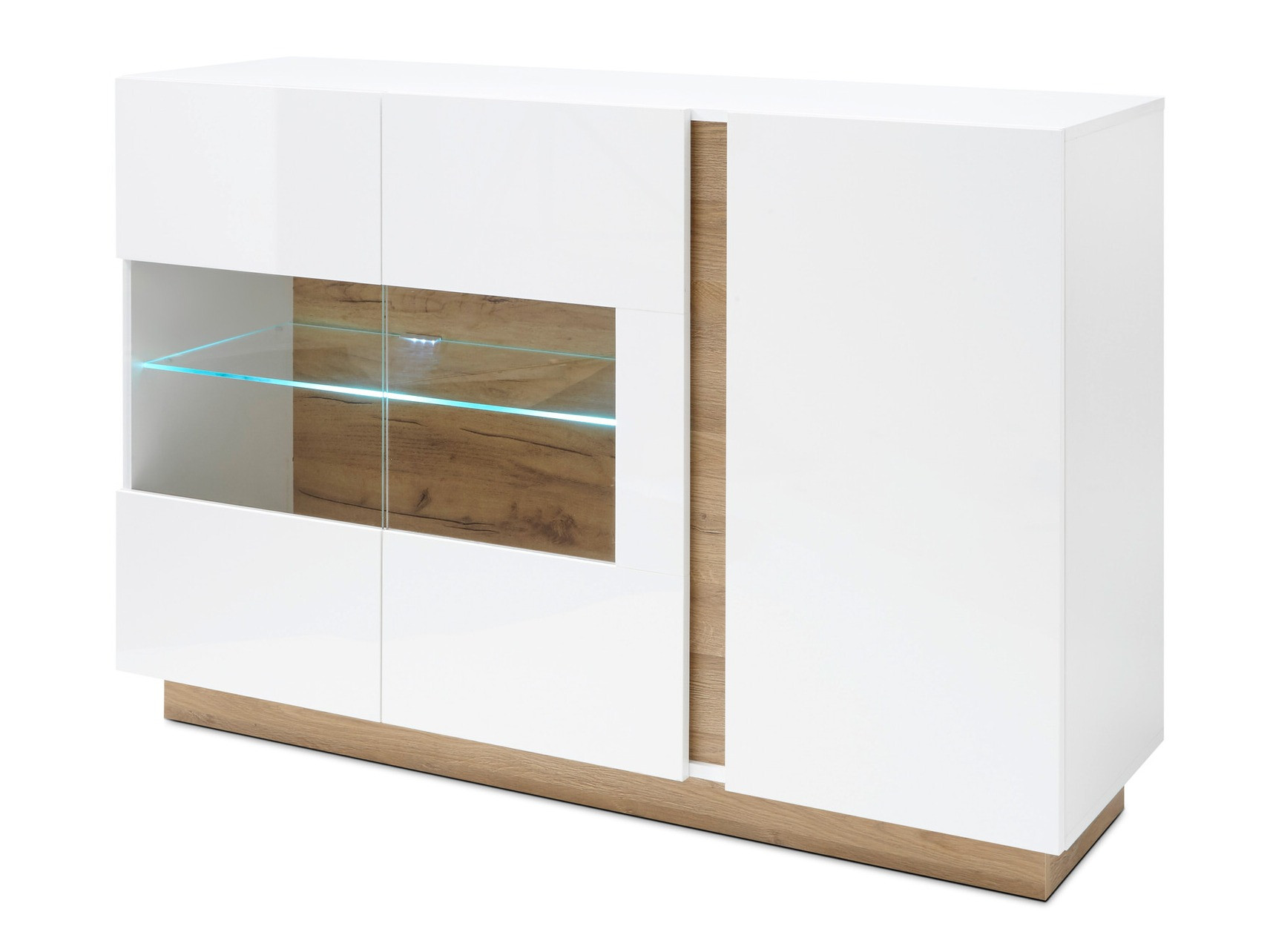 Omarica Veropho 104 (Sijaj bela + Hrast Grandson)