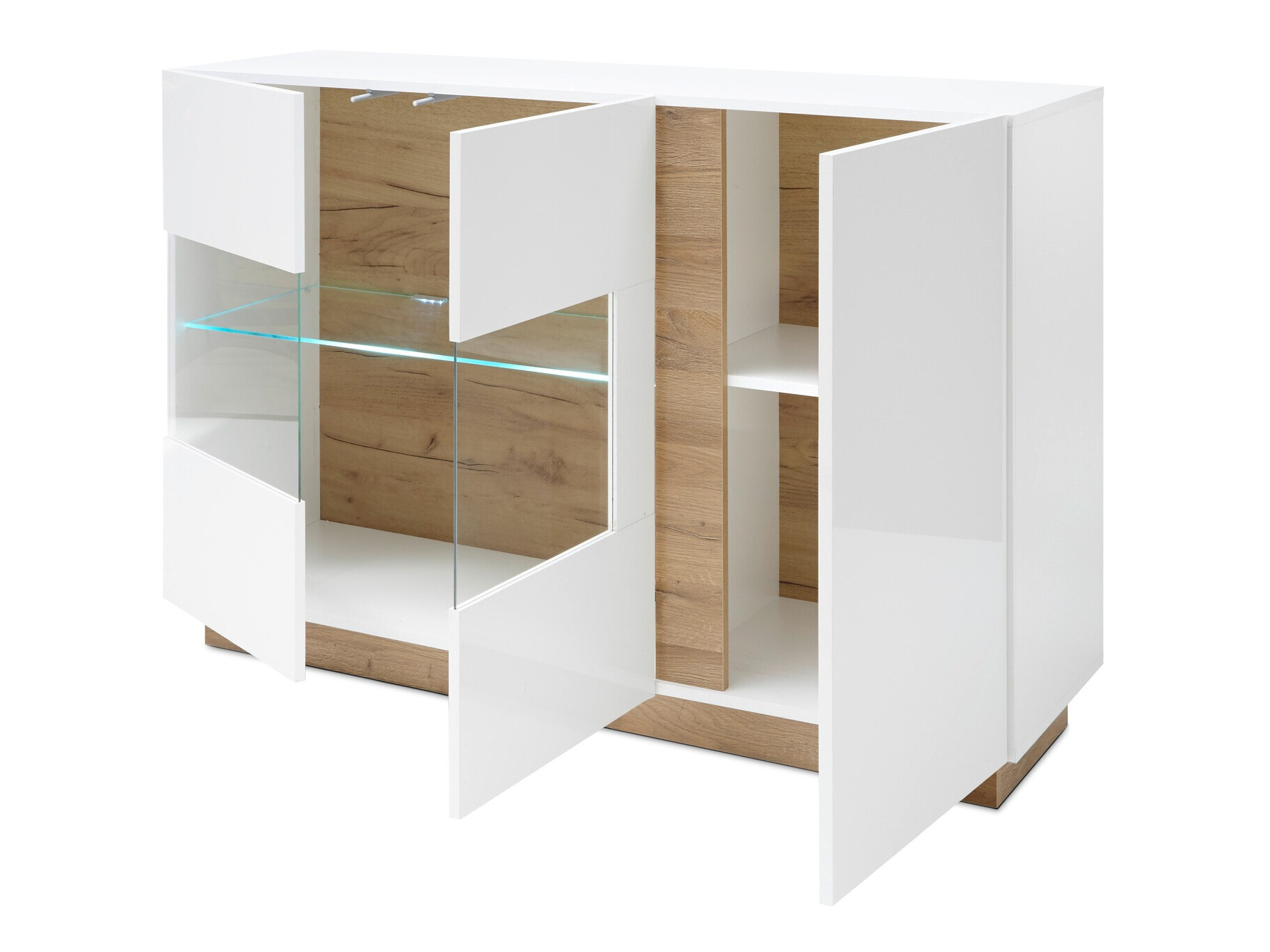 Omarica Veropho 104 (Sijaj bela + Hrast Grandson)