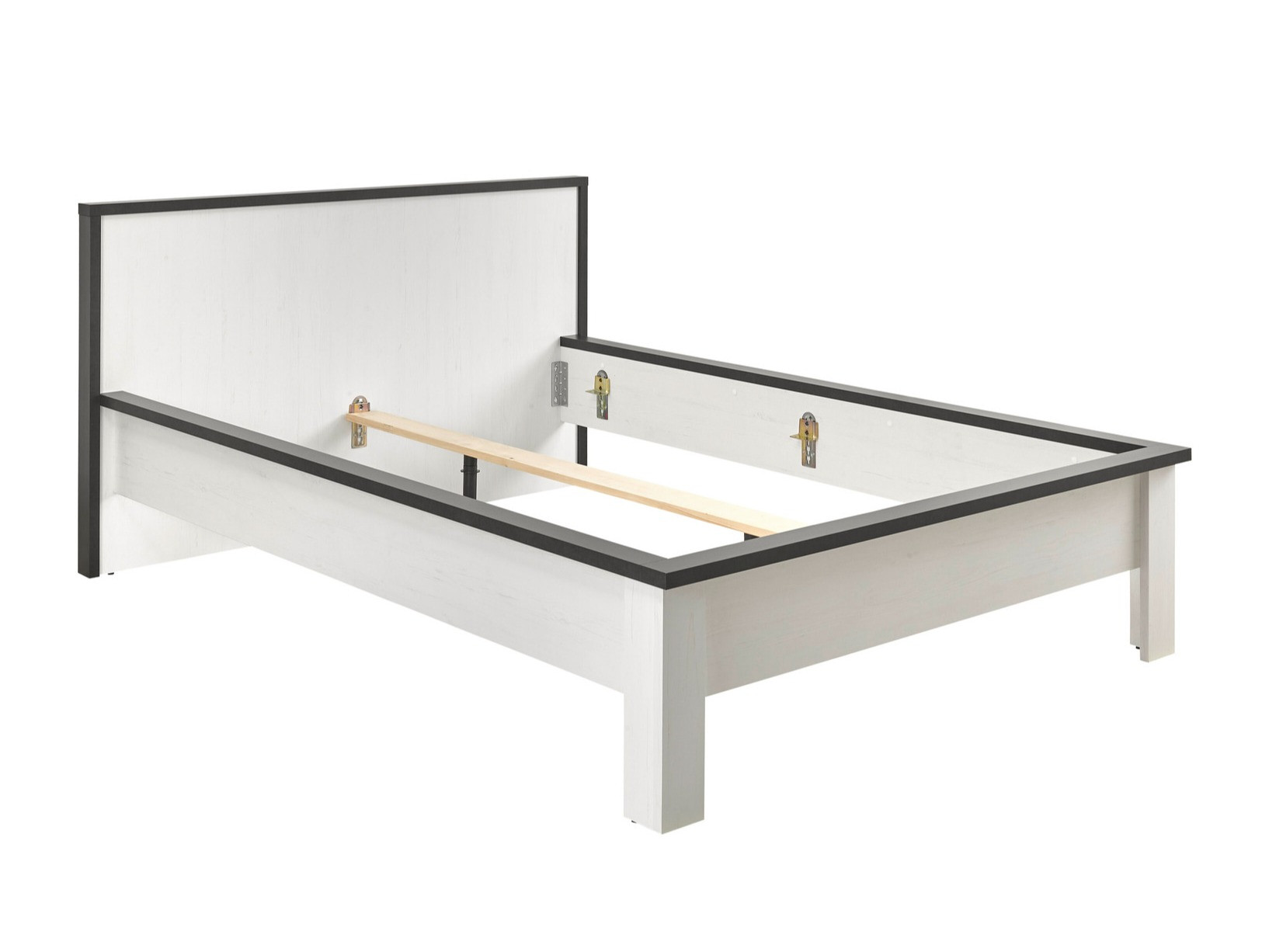 Postelja Cirtale 109 (Beljen bor + Antracit)