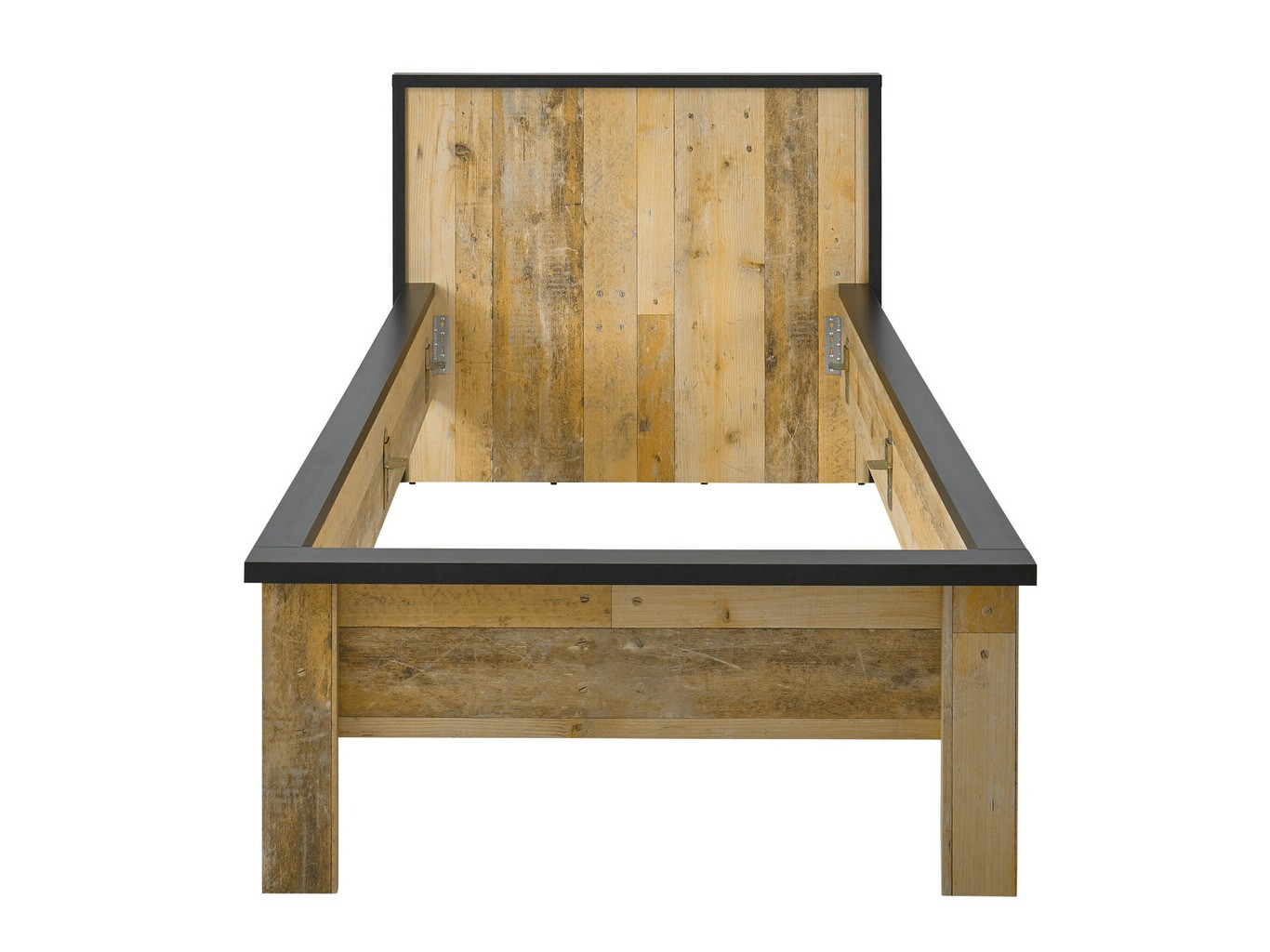 Postelja Cirtale 109 (Rustikalen les + Antracit)