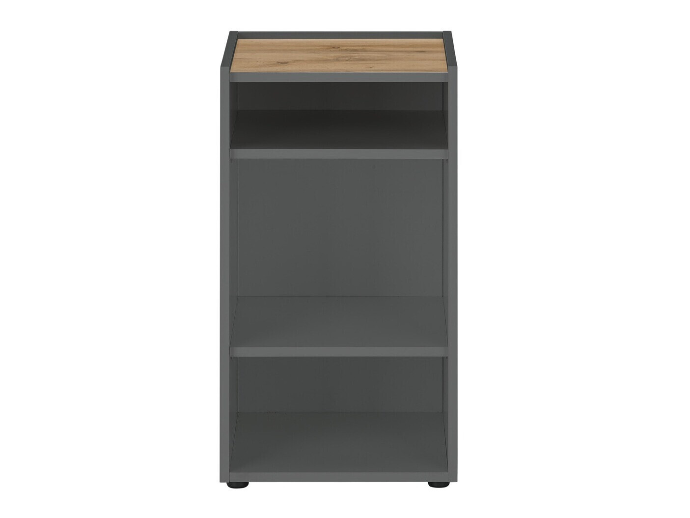Regal Elbsori 149 (Antracit + Wotan hrast)