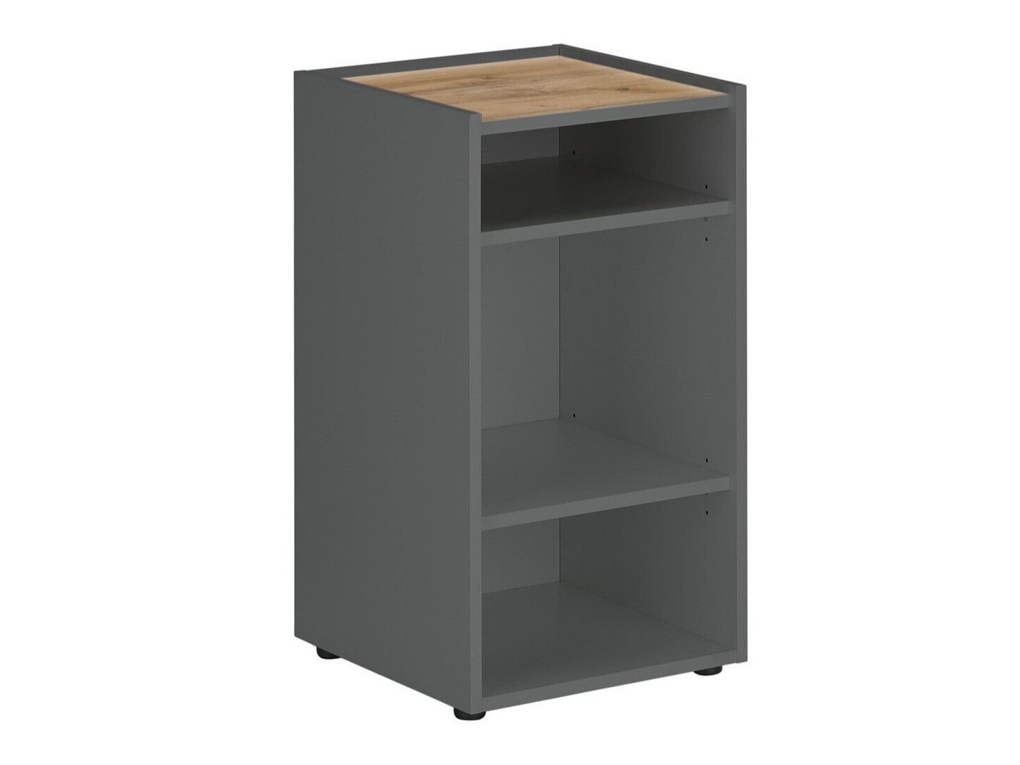 Regal Elbsori 149 (Antracit + Wotan hrast)