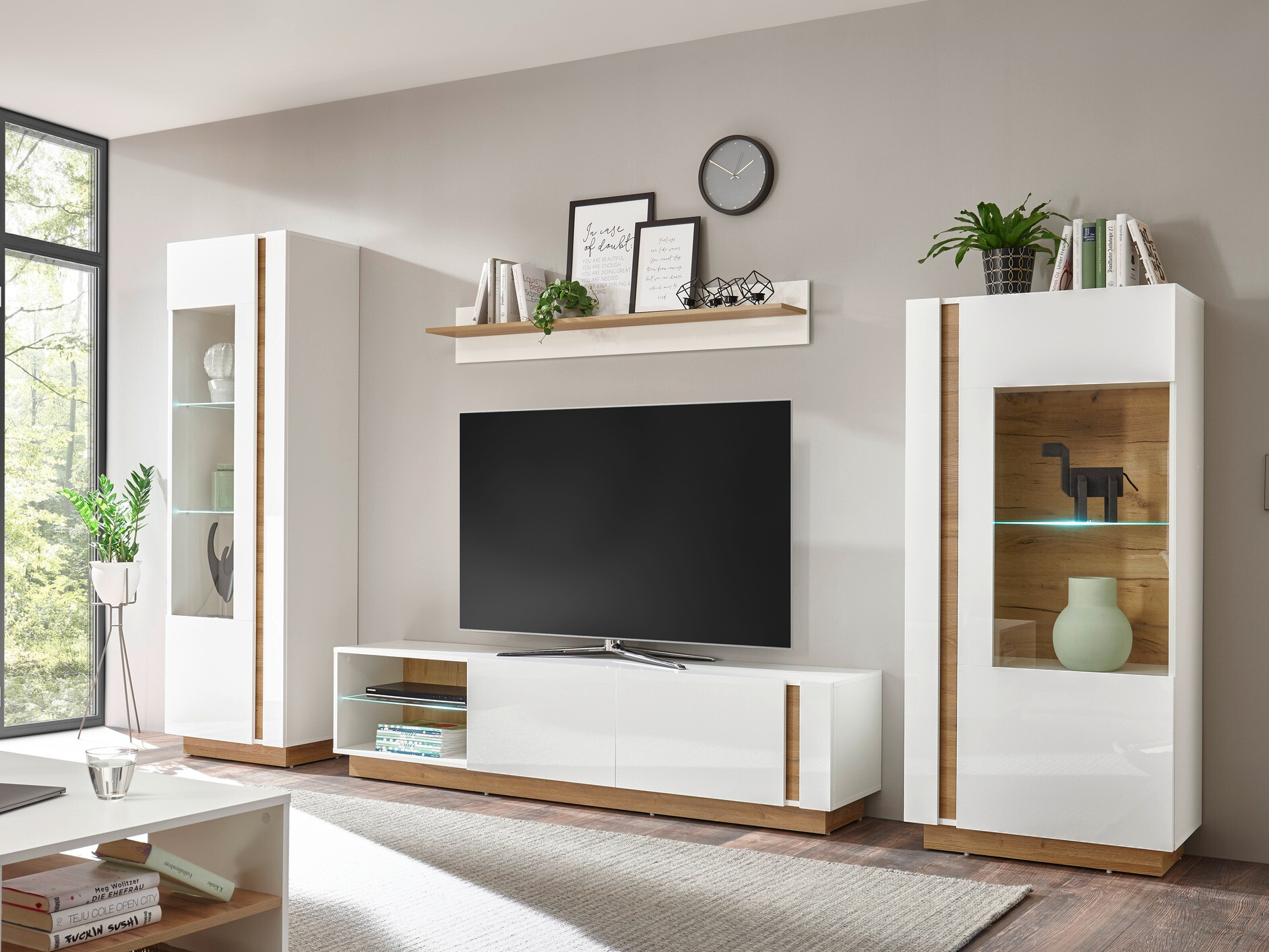 Regal Veropho 101 (Sijaj bela + Hrast Grandson)