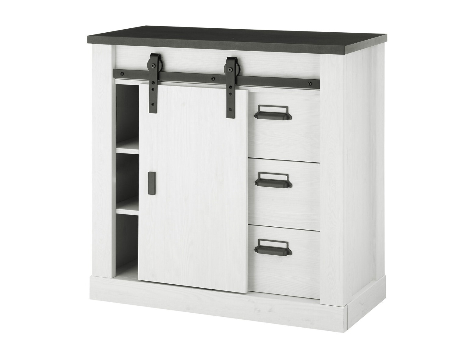 Komoda Cirtale 117 (Antracit + Beljen bor)