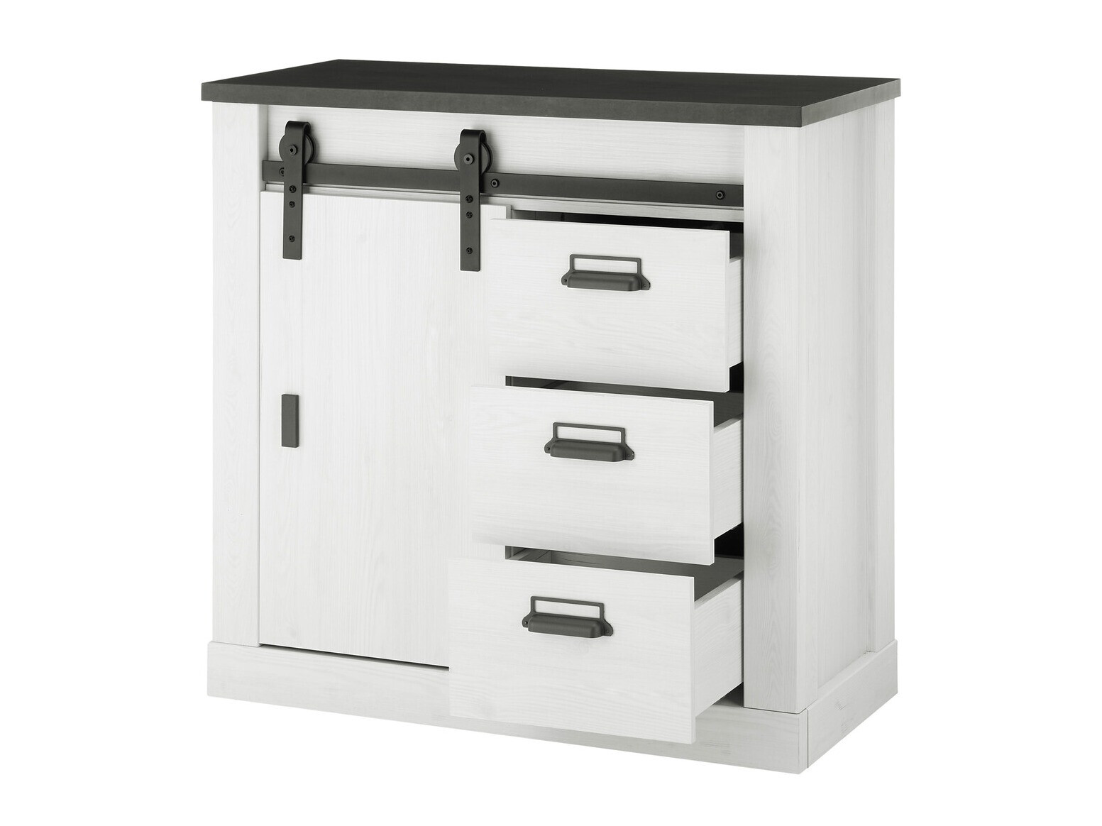 Komoda Cirtale 117 (Antracit + Beljen bor)