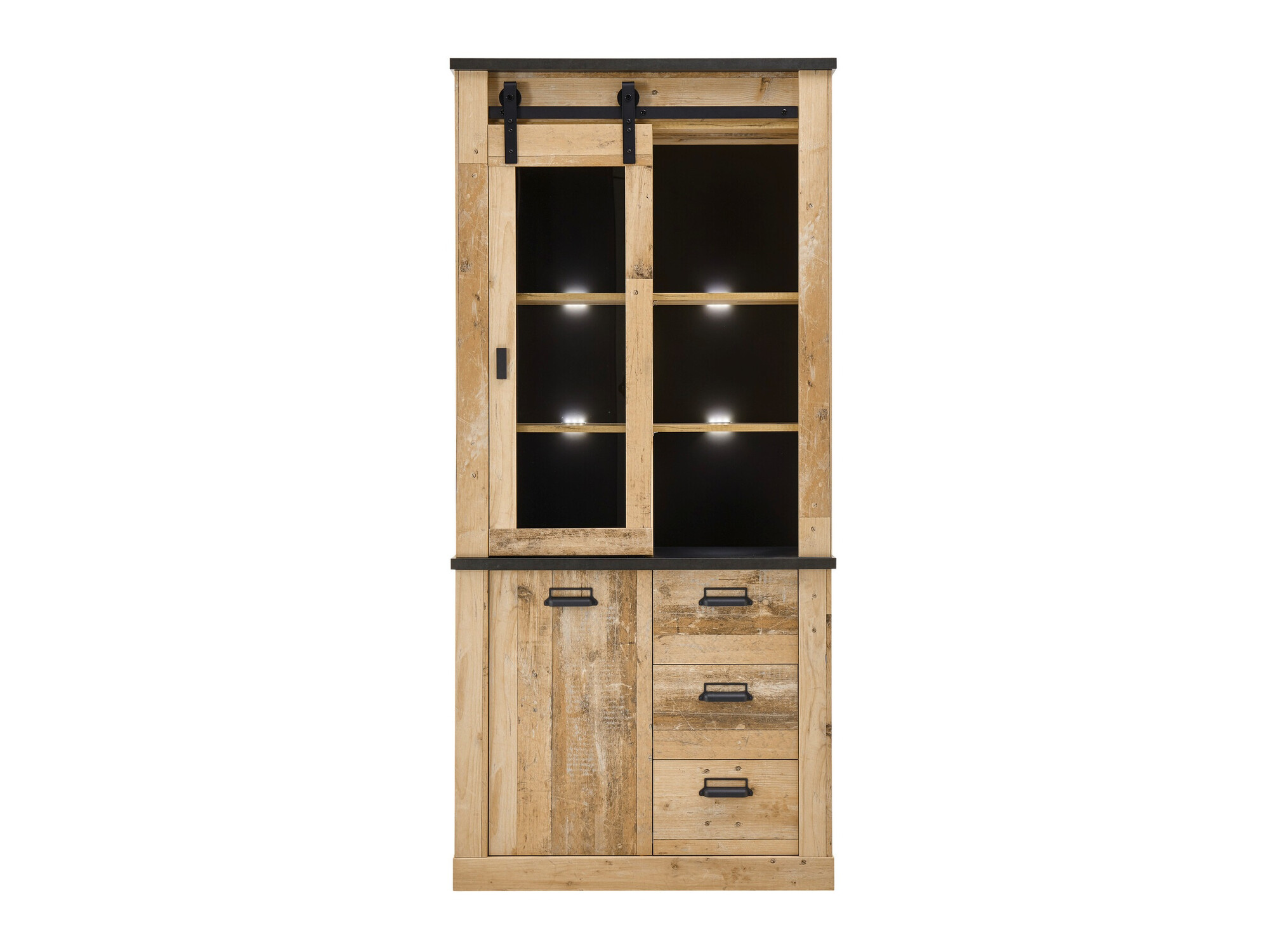 Regal Cirtale 114 (Rustikalen les + Antracit)