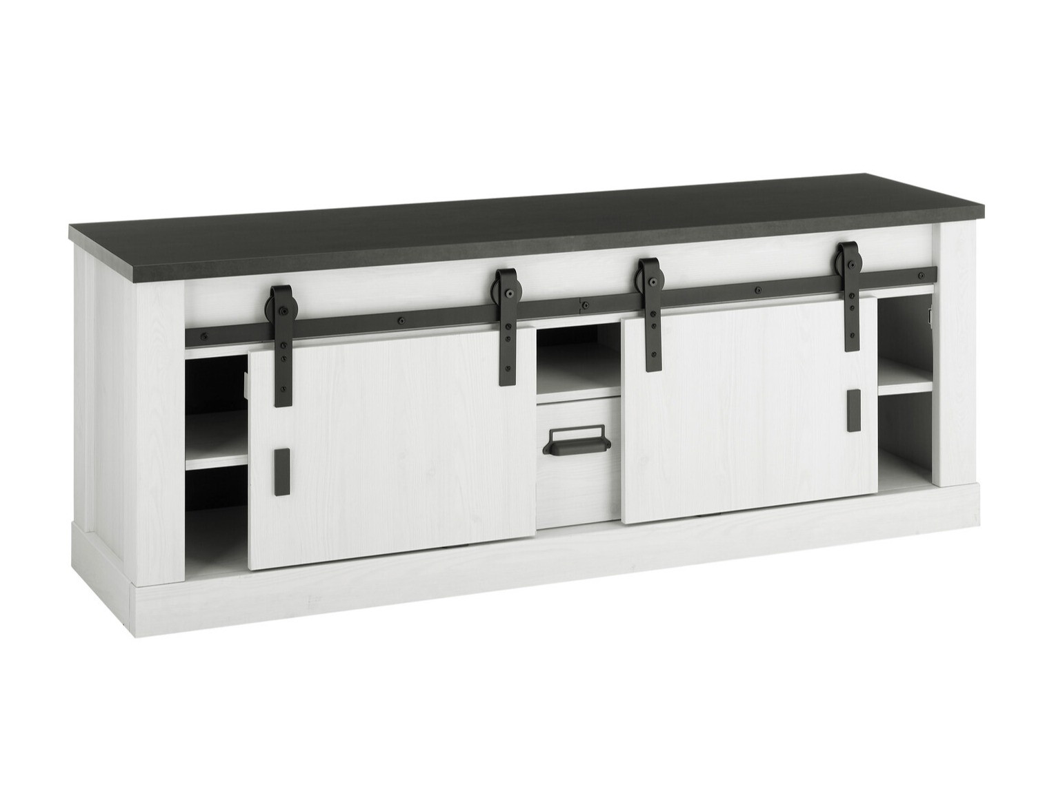 TV-omarica Cirtale 112 (Antracit + Beljen bor)