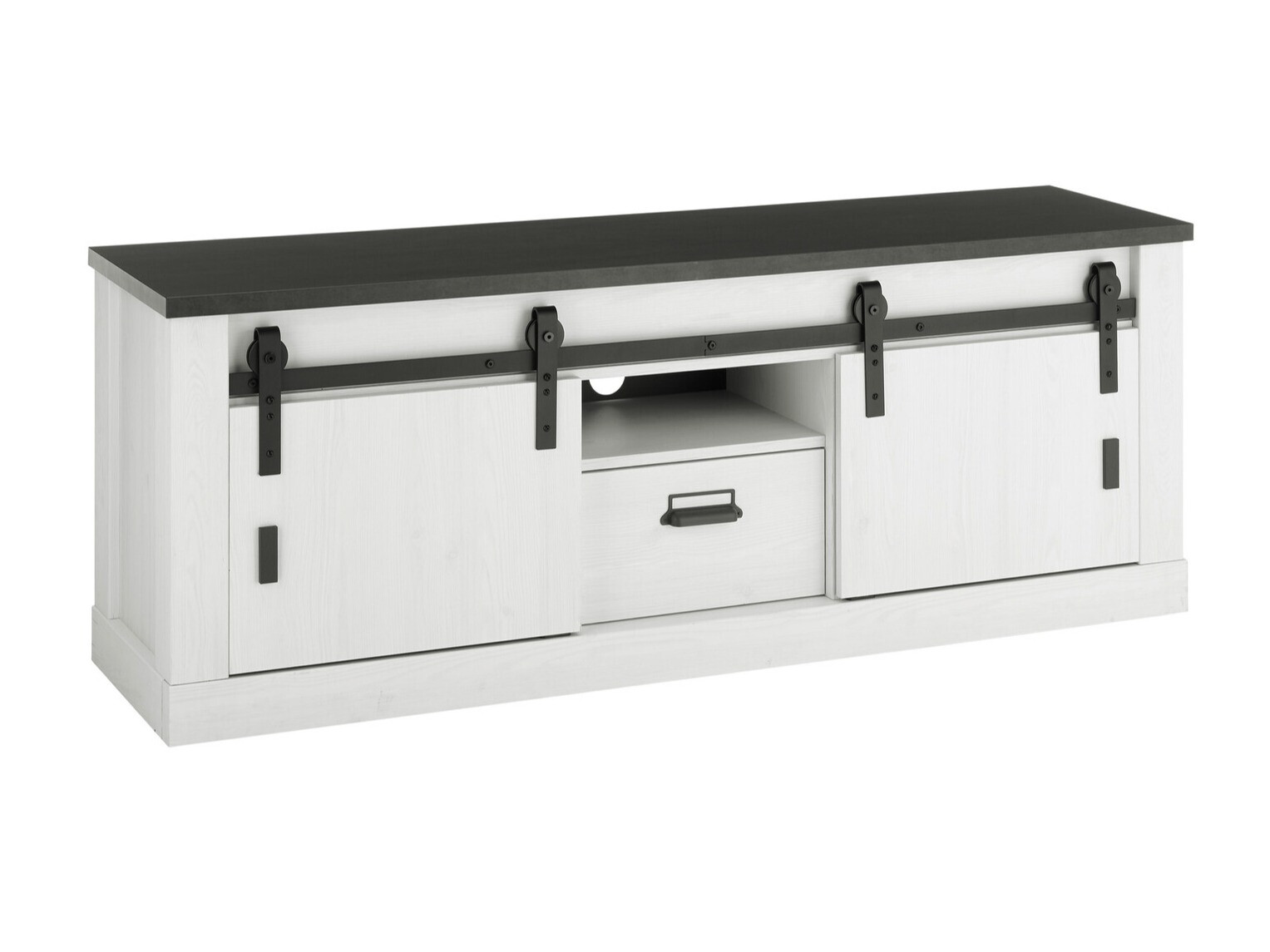 TV-omarica Cirtale 112 (Antracit + Beljen bor)