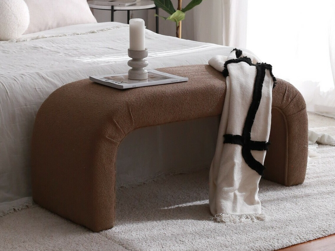 Klop z oblazinjenjem Altadena 566 (Rjava)