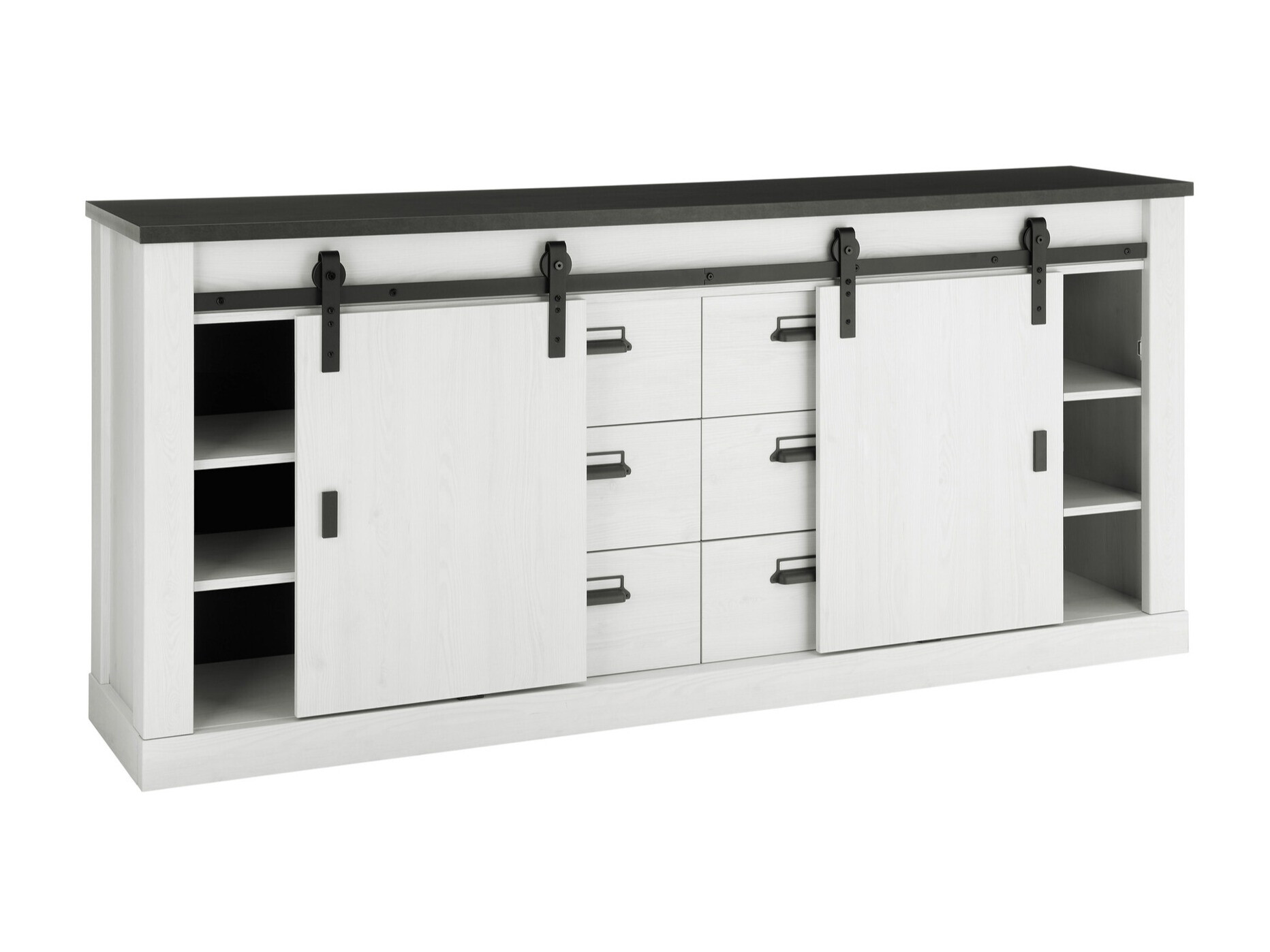 Komoda Cirtale 118 (Antracit + Beljen bor)